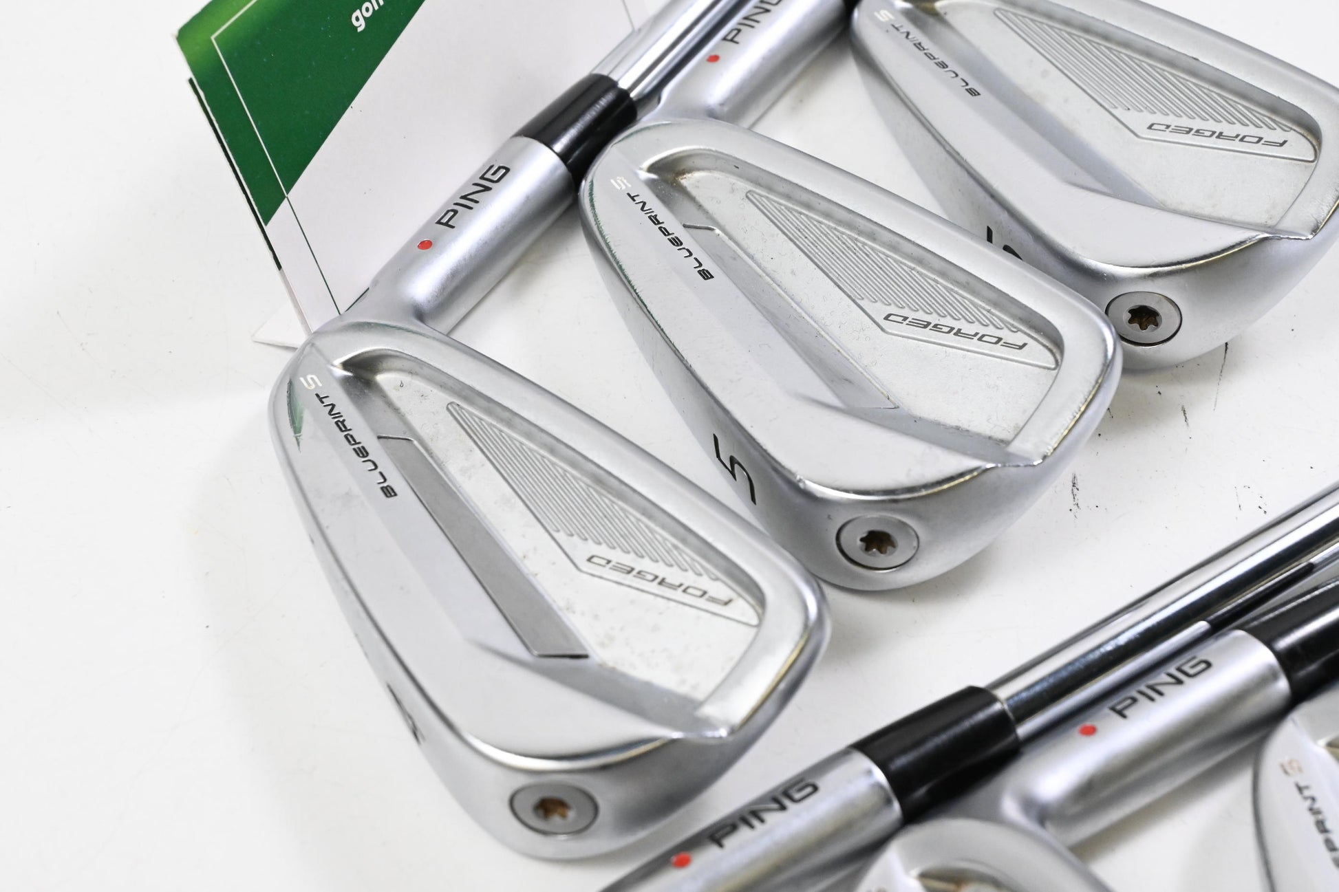 Ping Blueprint S Irons / 4-PW / Red Dot / Stiff Flex Dynamic Gold Mid S300 115