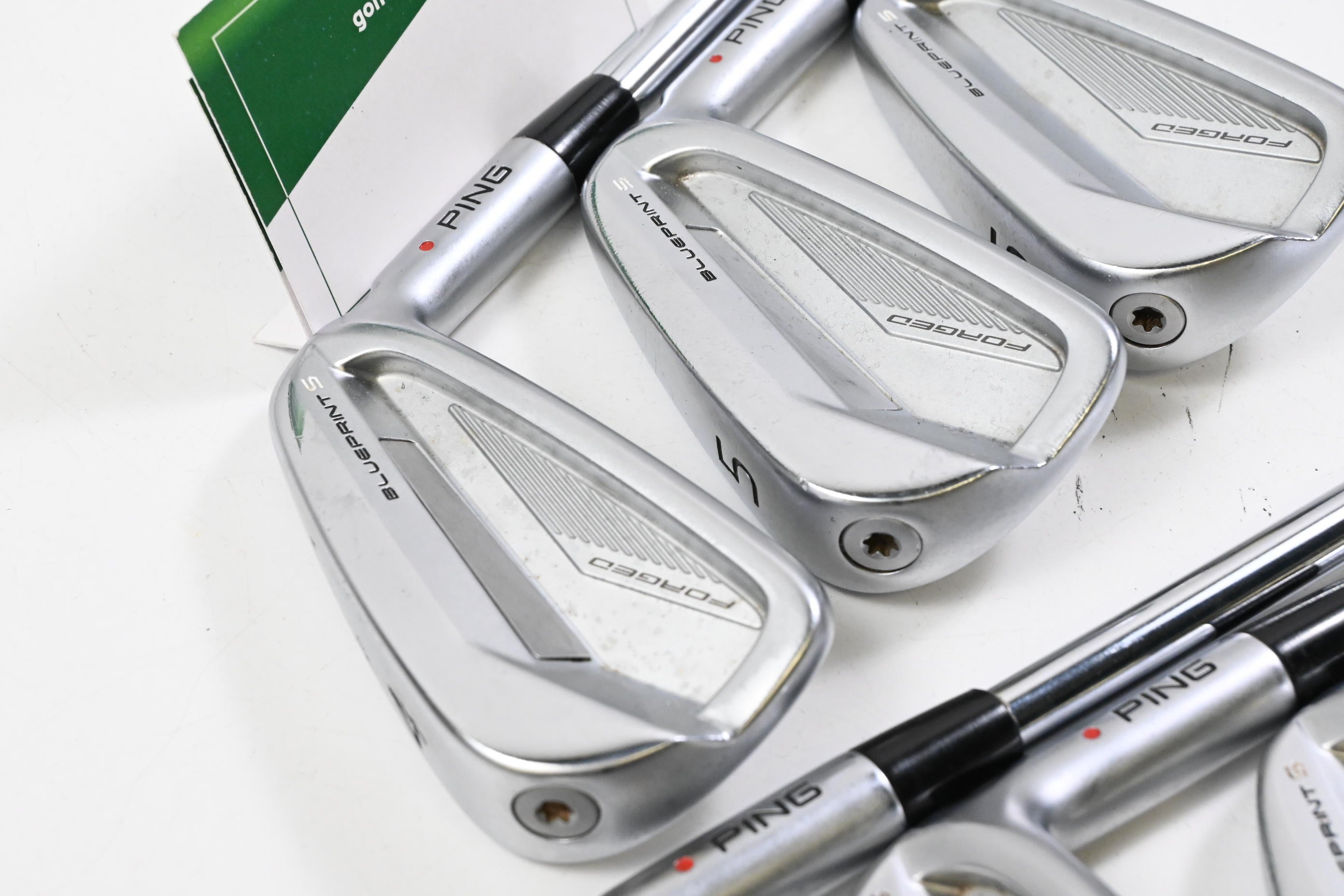 Ping Blueprint S Irons / 4-PW / Red Dot / Stiff Flex Dynamic Gold Mid S300 115