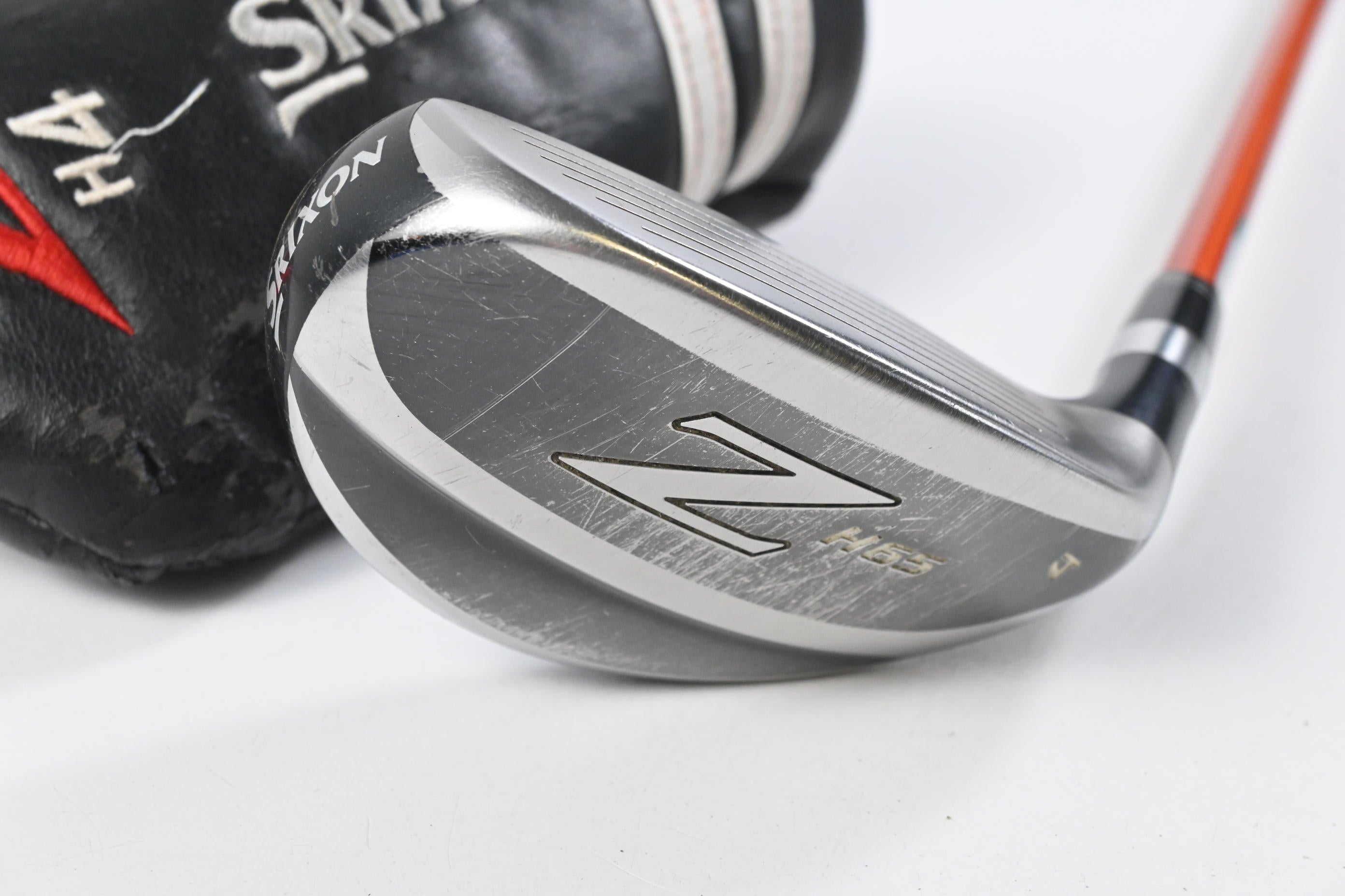 Srixon Z-H65 #4 Hybrid / 22 Degree / Stiff Flex Miyazaki Kaula Orange 7 Shaft