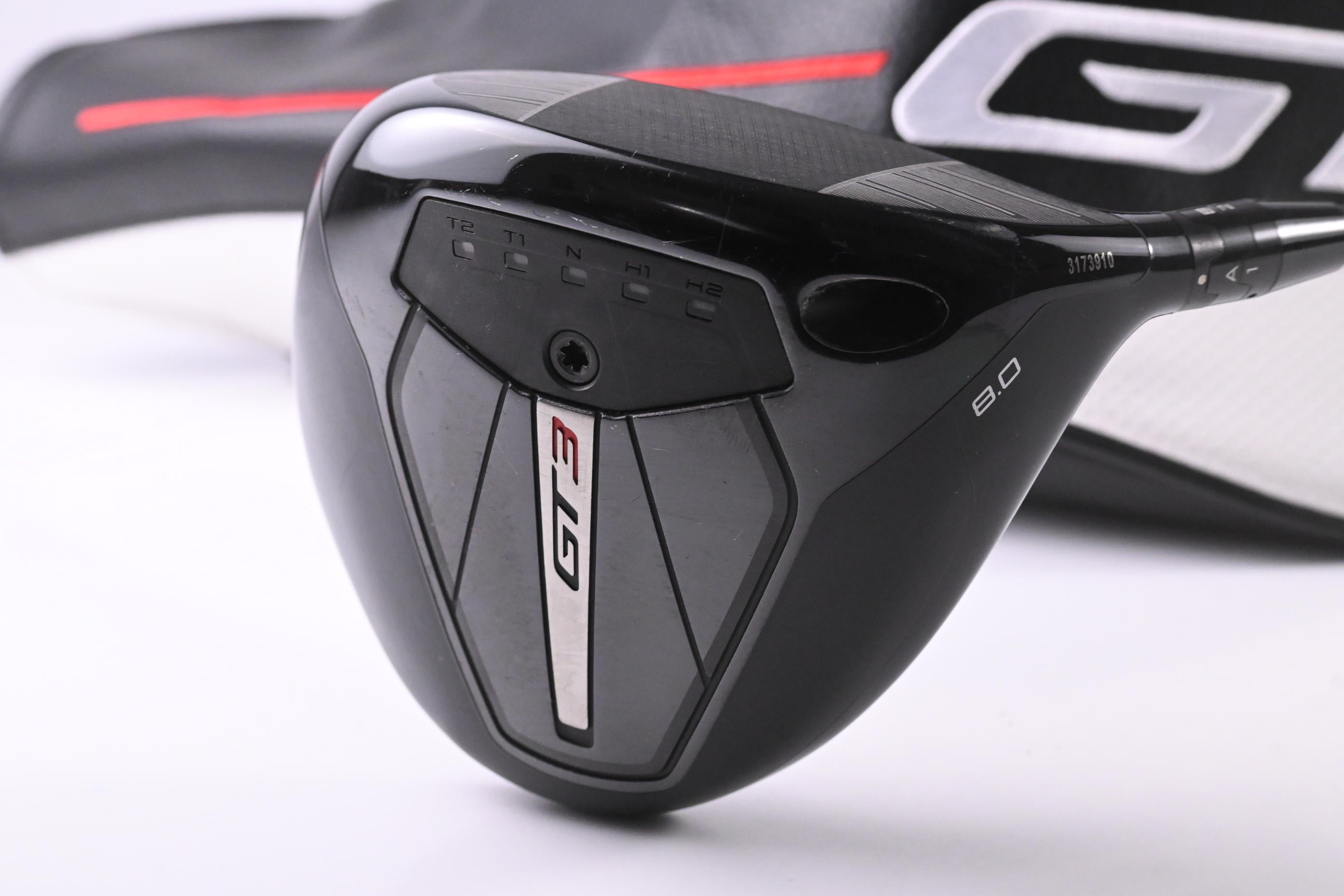 Titleist GT3 Driver / 8 Degree / Stiff Flex Mitsubishi Tensei 1K Black 65 Shaft