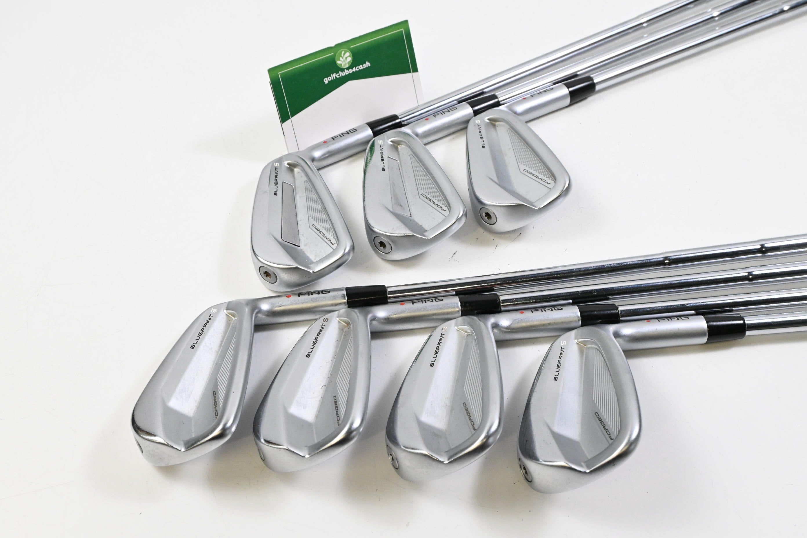 Ping Blueprint S Irons / 4-PW / Red Dot / Stiff Flex Dynamic Gold Mid S300 115