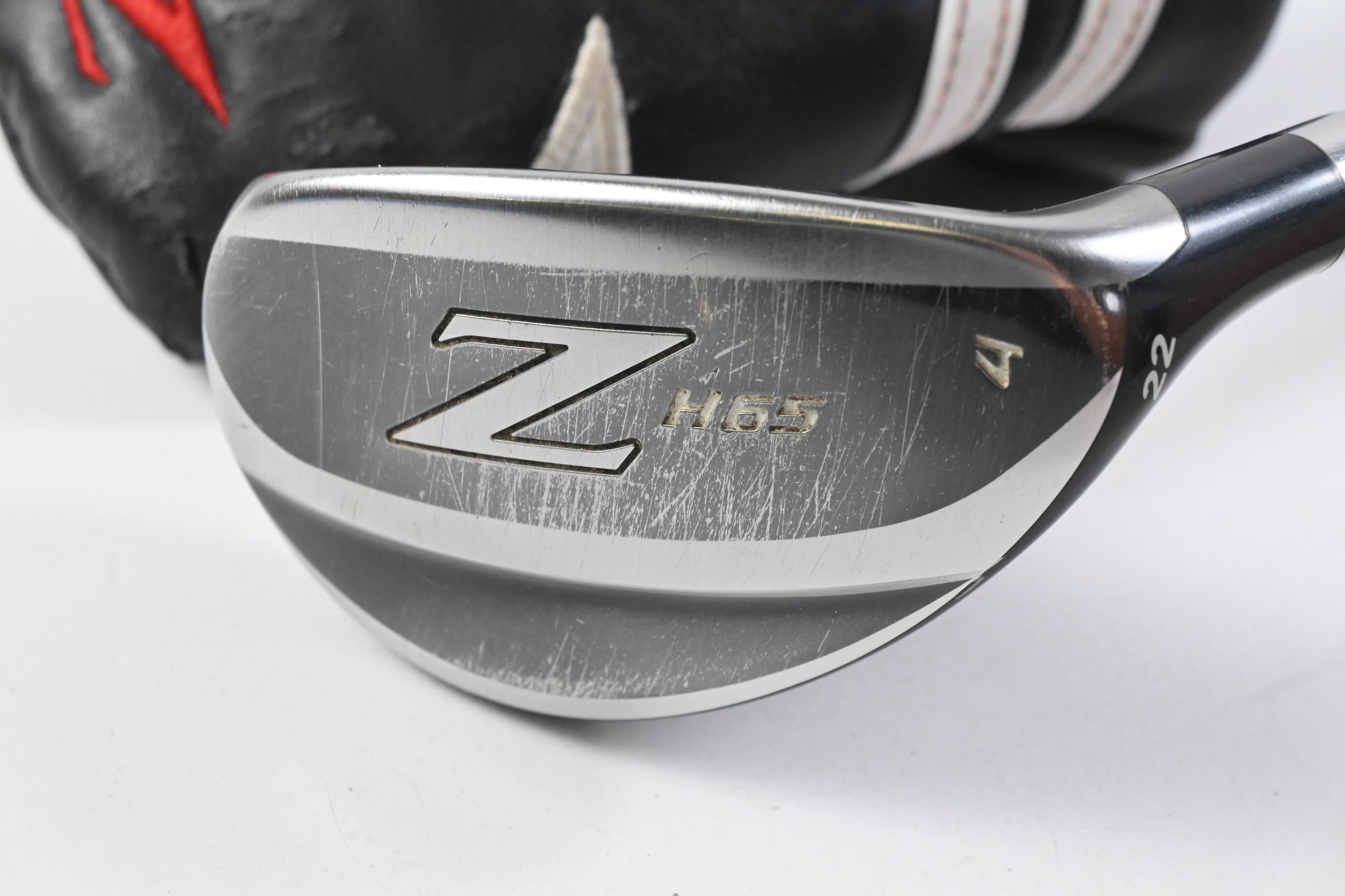 Srixon Z-H65 #4 Hybrid / 22 Degree / Stiff Flex Miyazaki Kaula Orange 7 Shaft