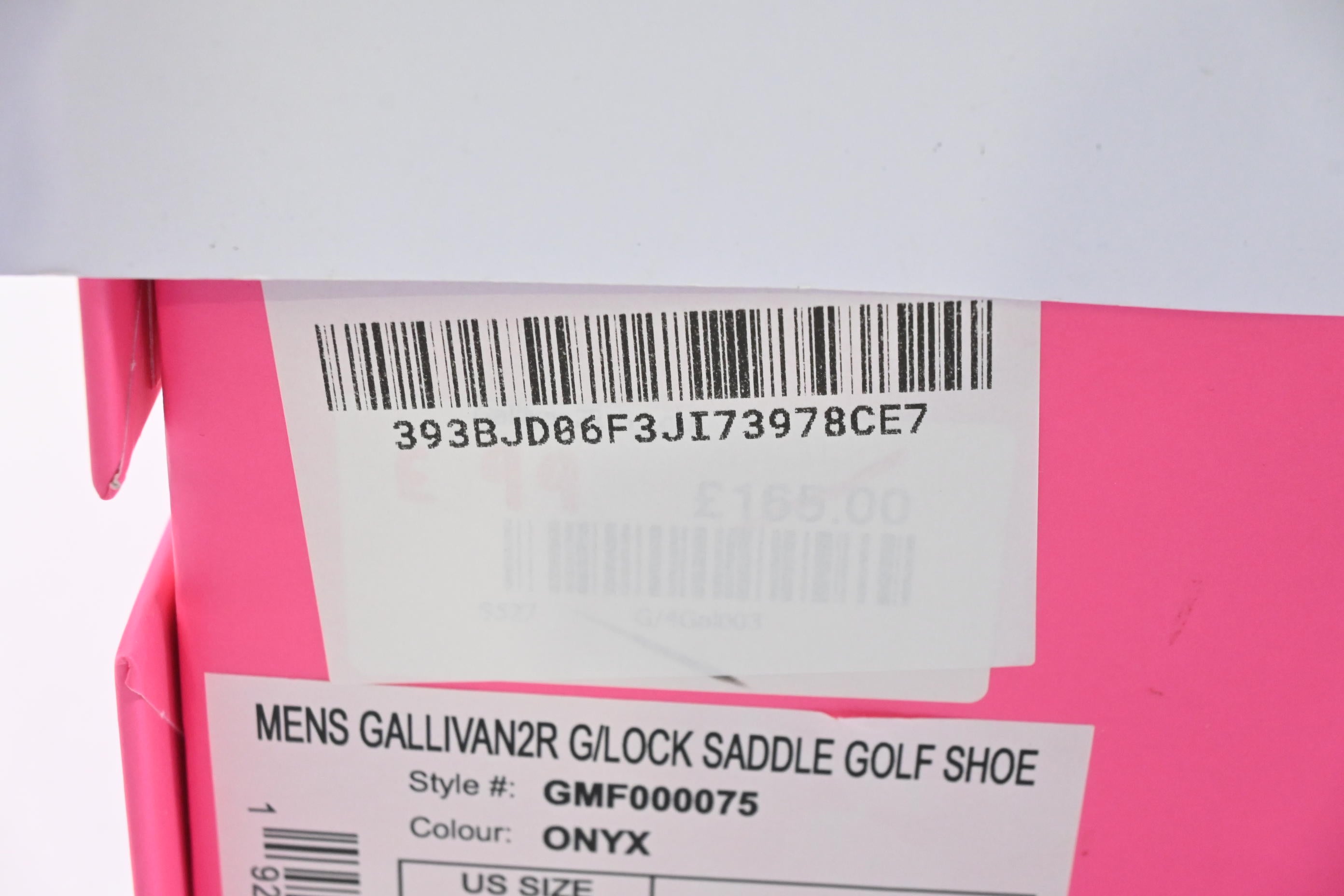 G/Fore Gallivan2R G/Lock Saddle Golf Shoes / Size UK 9.5 / Black