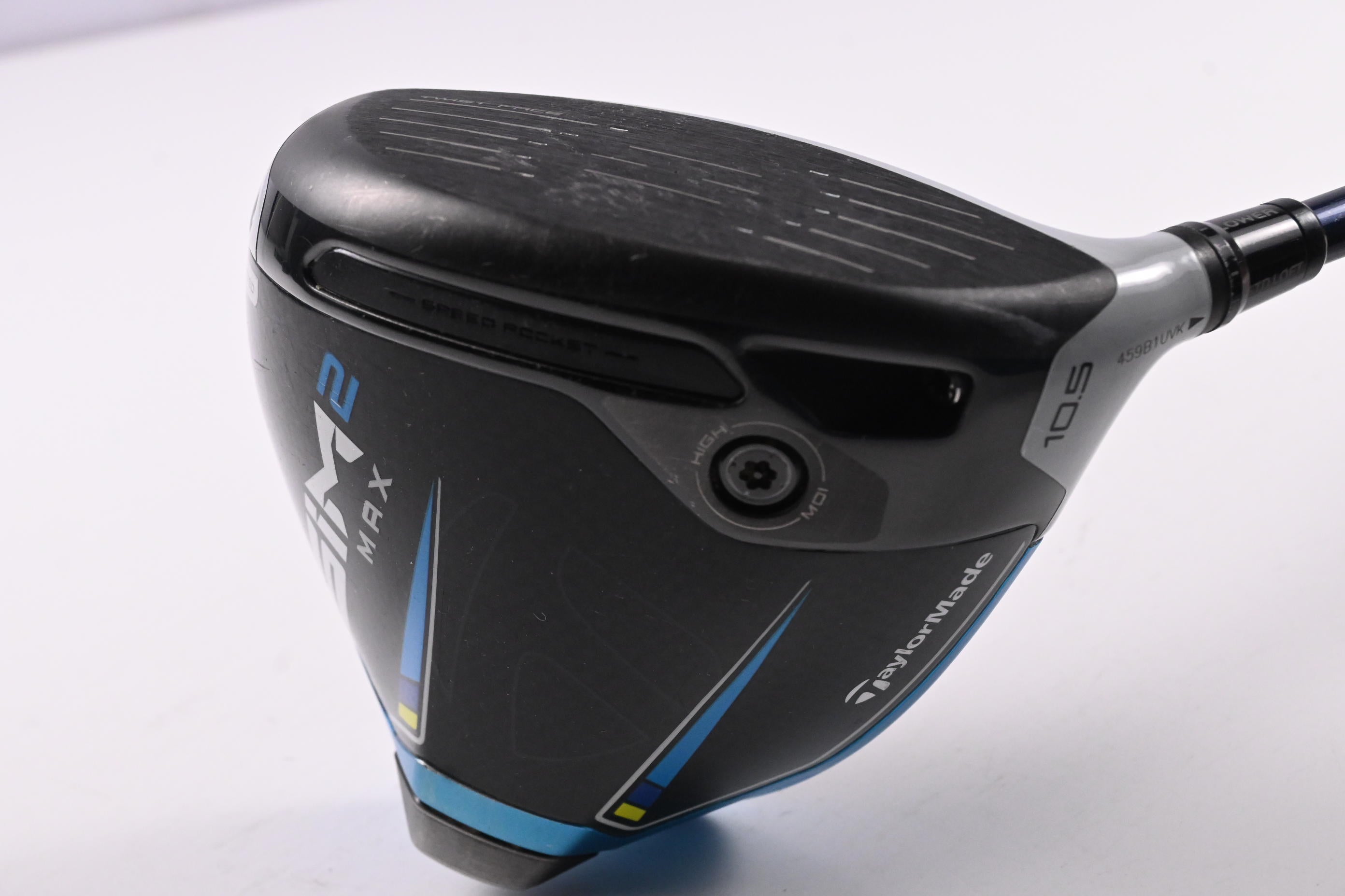 Taylormade SIM2 Max Driver / 10.5 Degree / Stiff Flex Ventus Blue 6 Shaft