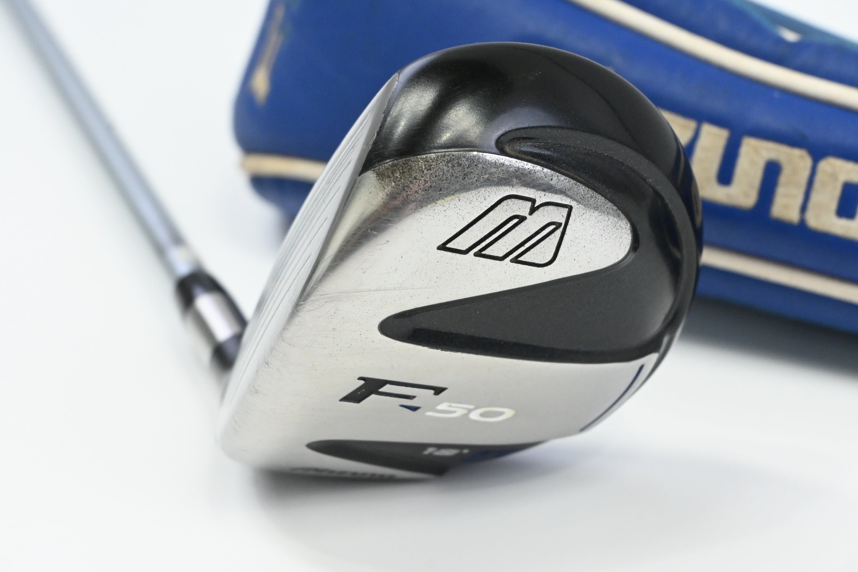Left Hand Mizuno F-50 #5 Wood / 18 Degree / Stiff Flex Mizuno Exsar FS2 Shaft