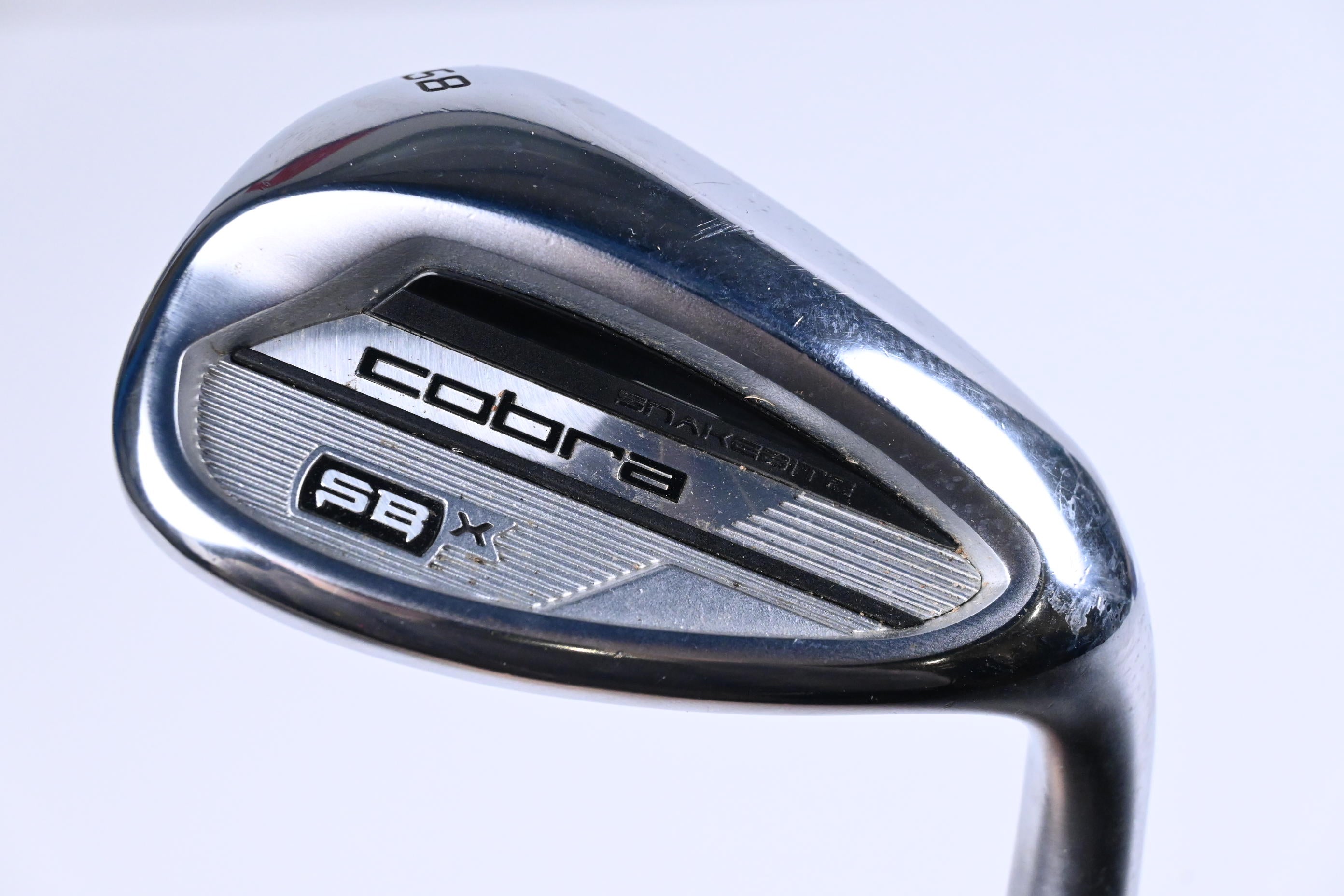 Cobra Snakebite X 2023 Lob Wedge / 58 Degree / Stiff Flex KBS MAX 80 Shaft