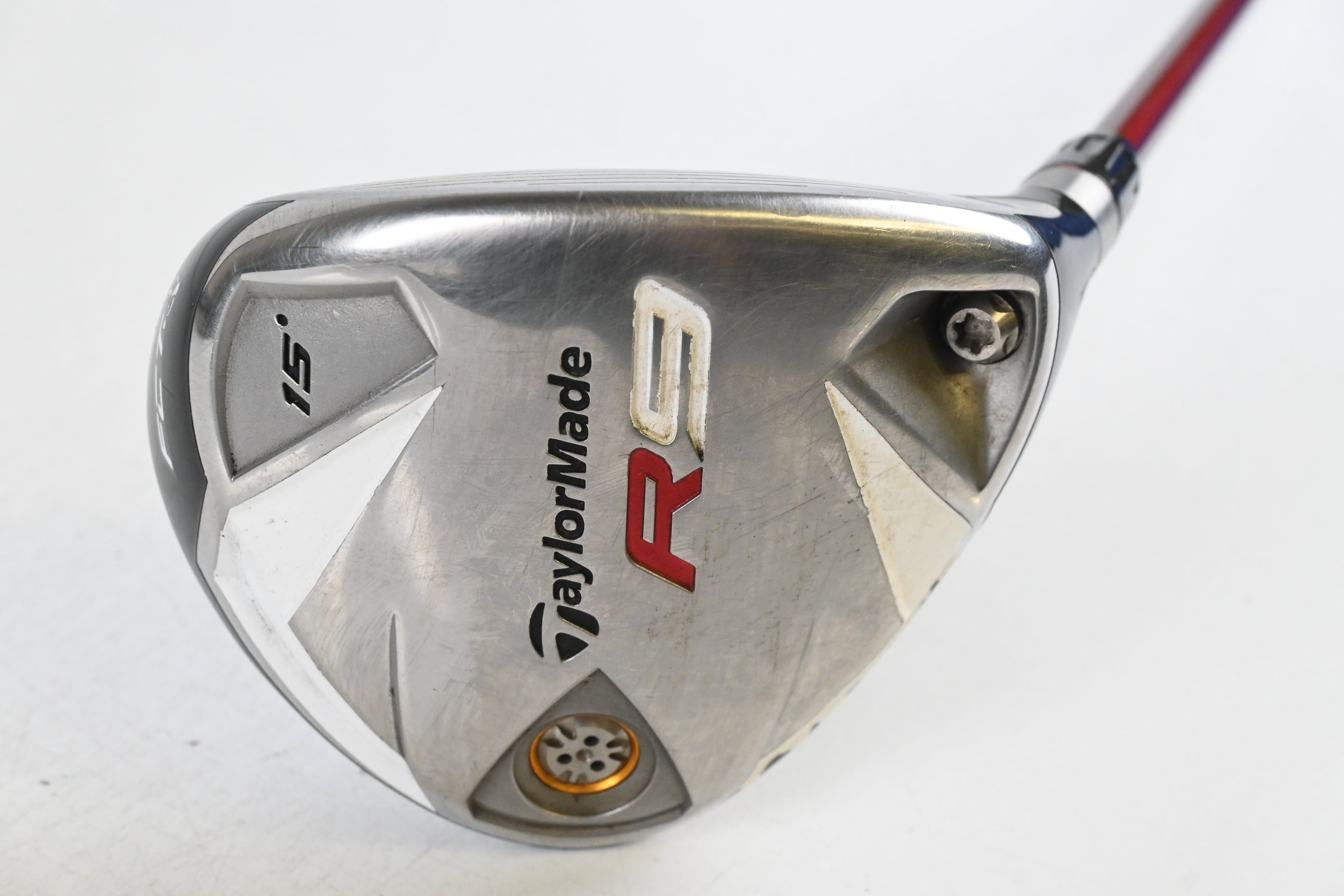 Taylormade R9 #3 Wood / 15 Degree / Stiff Flex Fujikura Motore 70 Shaft