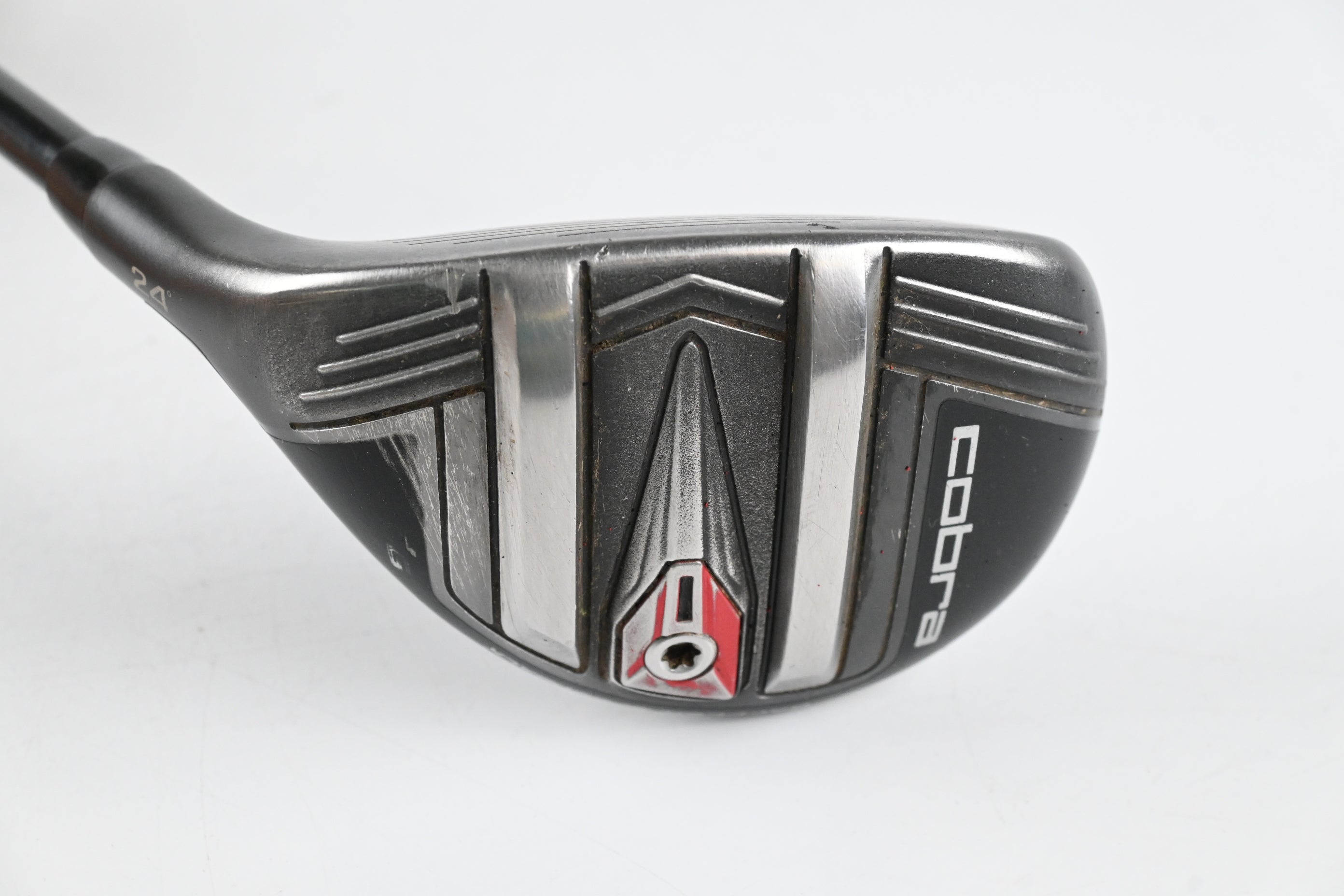 Left Hand Cobra King F9 #5 Hybrid / 24 Degree / Regular Flex Fujikura Atmos Black