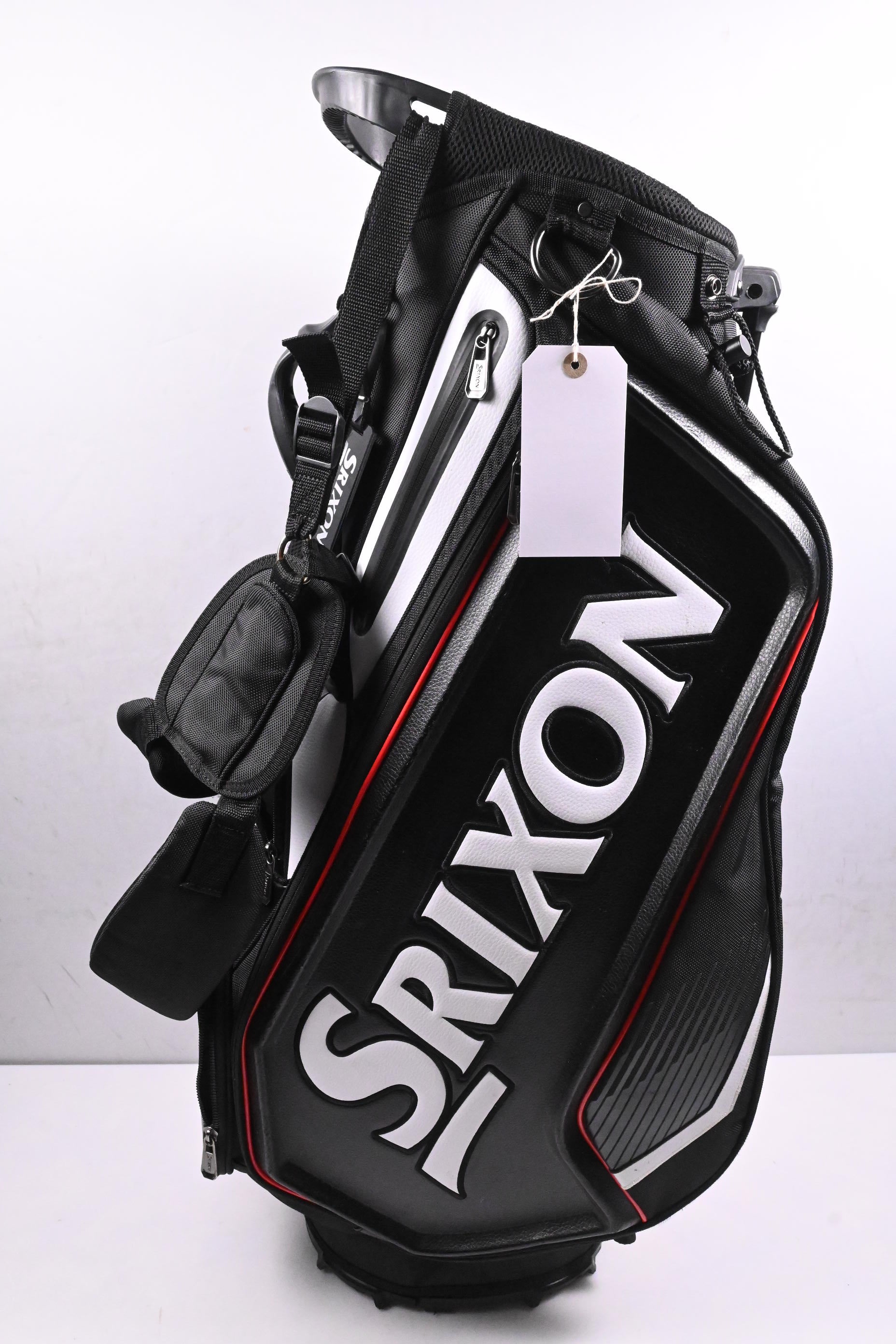 Srixon Tour Stand Bag / 4-Way Divider / Black, White