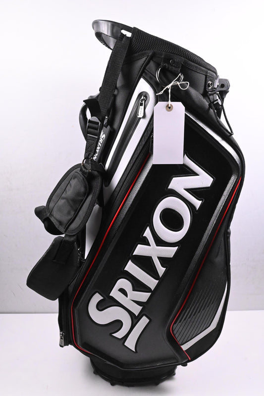 Srixon Tour Stand Bag / 4-Way Divider / Black, White