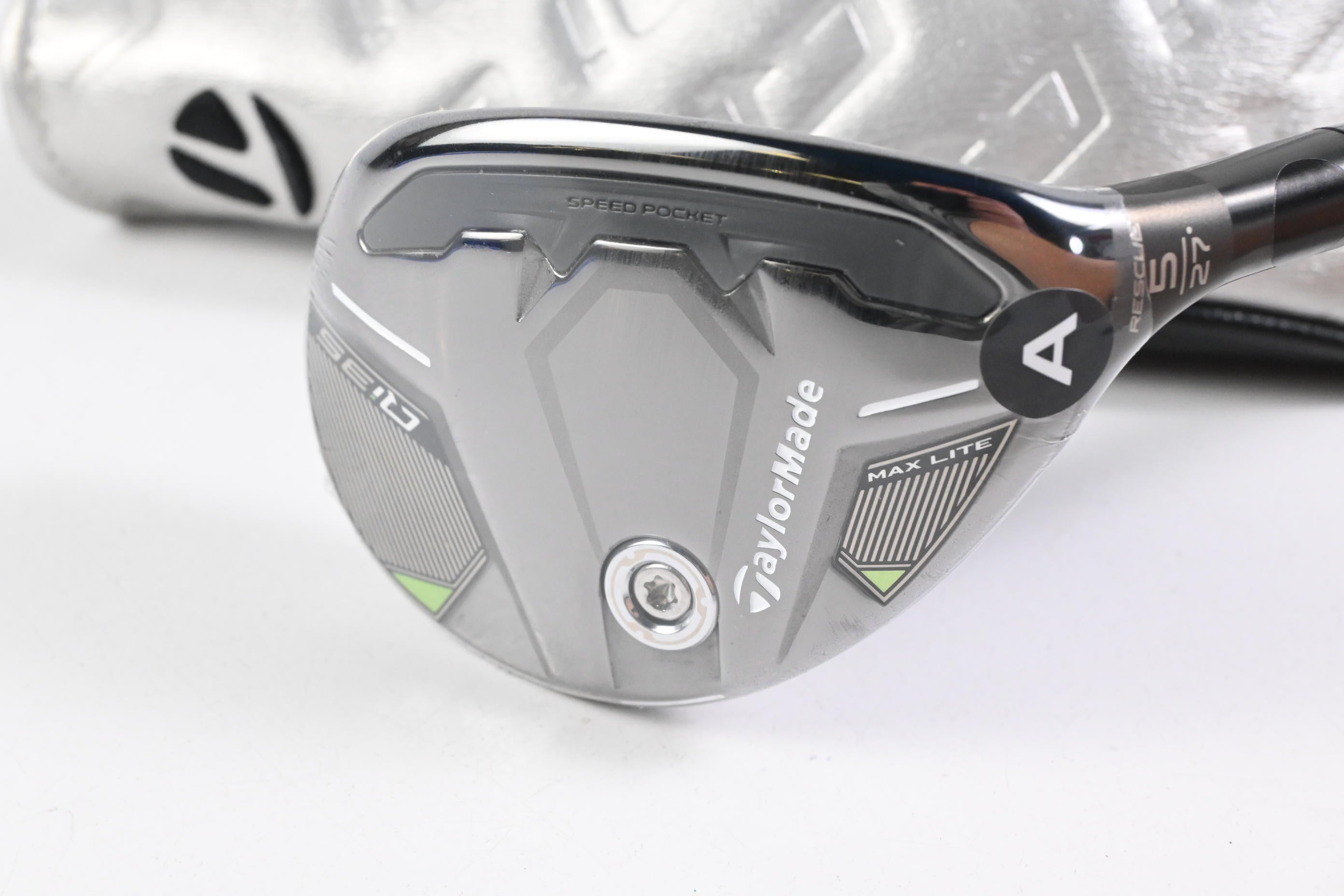 Taylormade Qi35 Max Lite #5 Hybrid / 27 Degree / Senior Flex Vanquish 5 Shaft