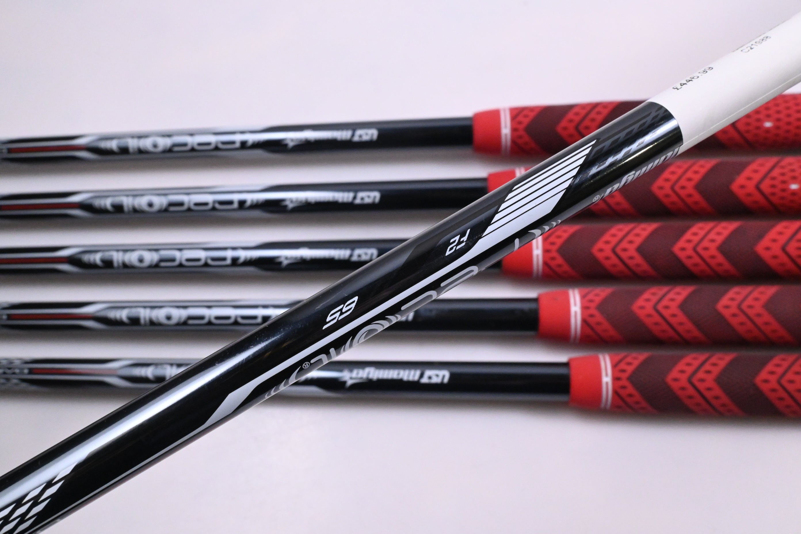 Callaway Paradym Irons / 7-PW+AW+GW / Senior Flex UST Recoil Dart 65 Shafts