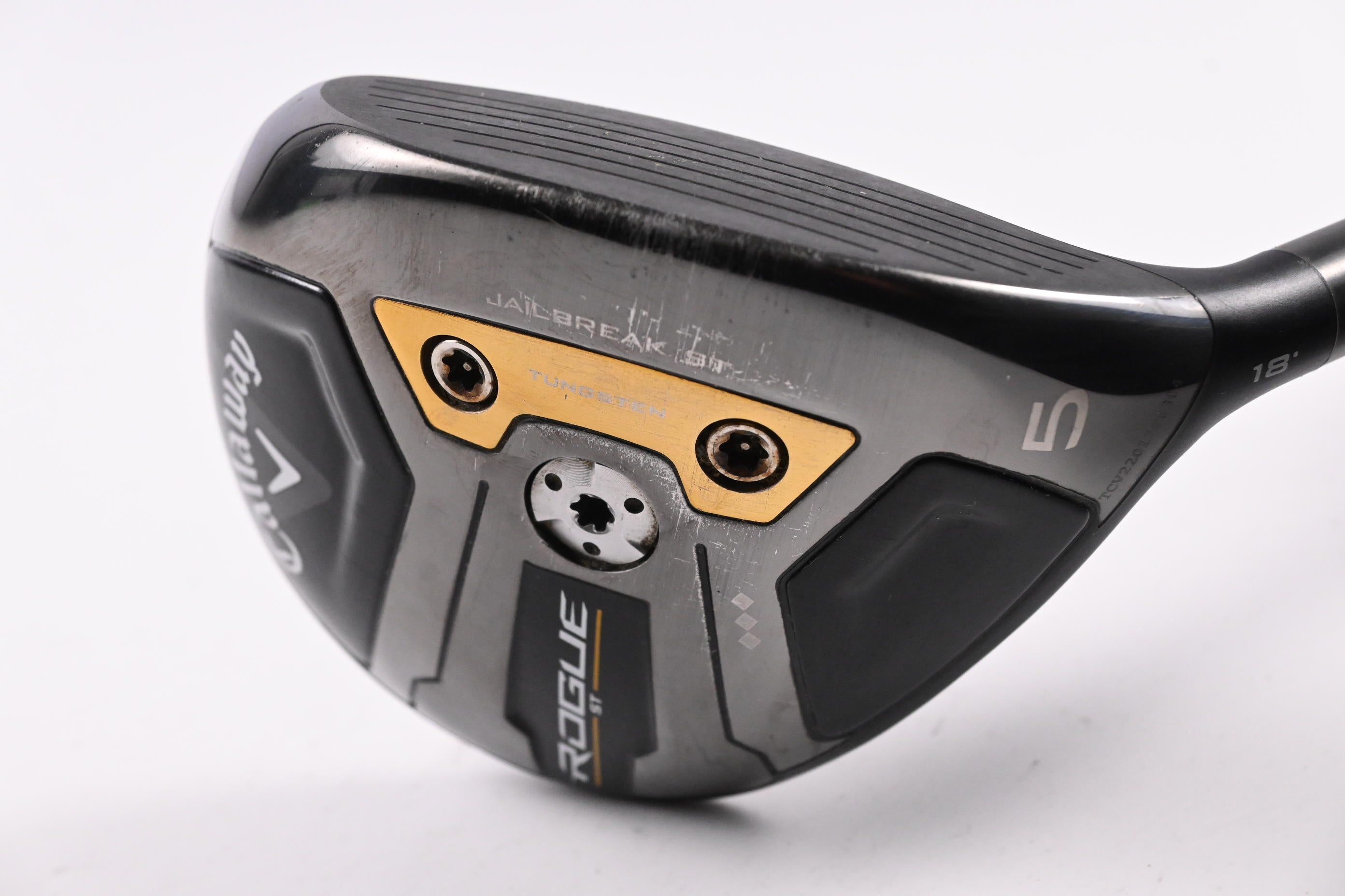 Tour Issue Callaway Rogue ST TD #5 Wood / 18 Degree / Stiff Flex Tensei AV White