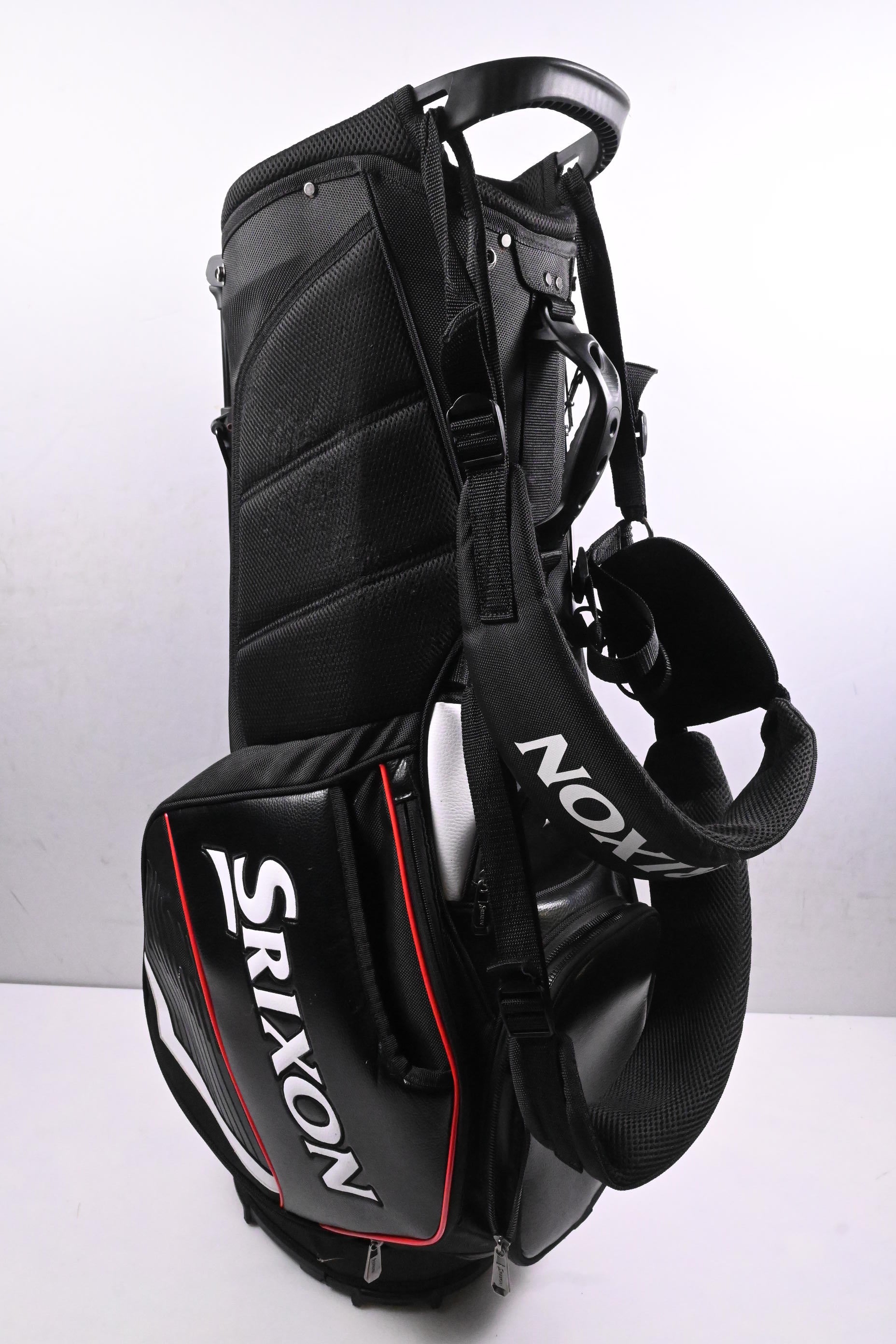 Srixon Tour Stand Bag / 4-Way Divider / Black, White