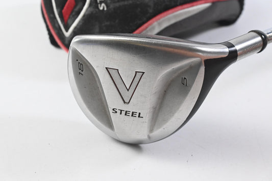 Taylormade V-Steel #5 Wood / 18 Degree / Stiff Flex Steel Shaft