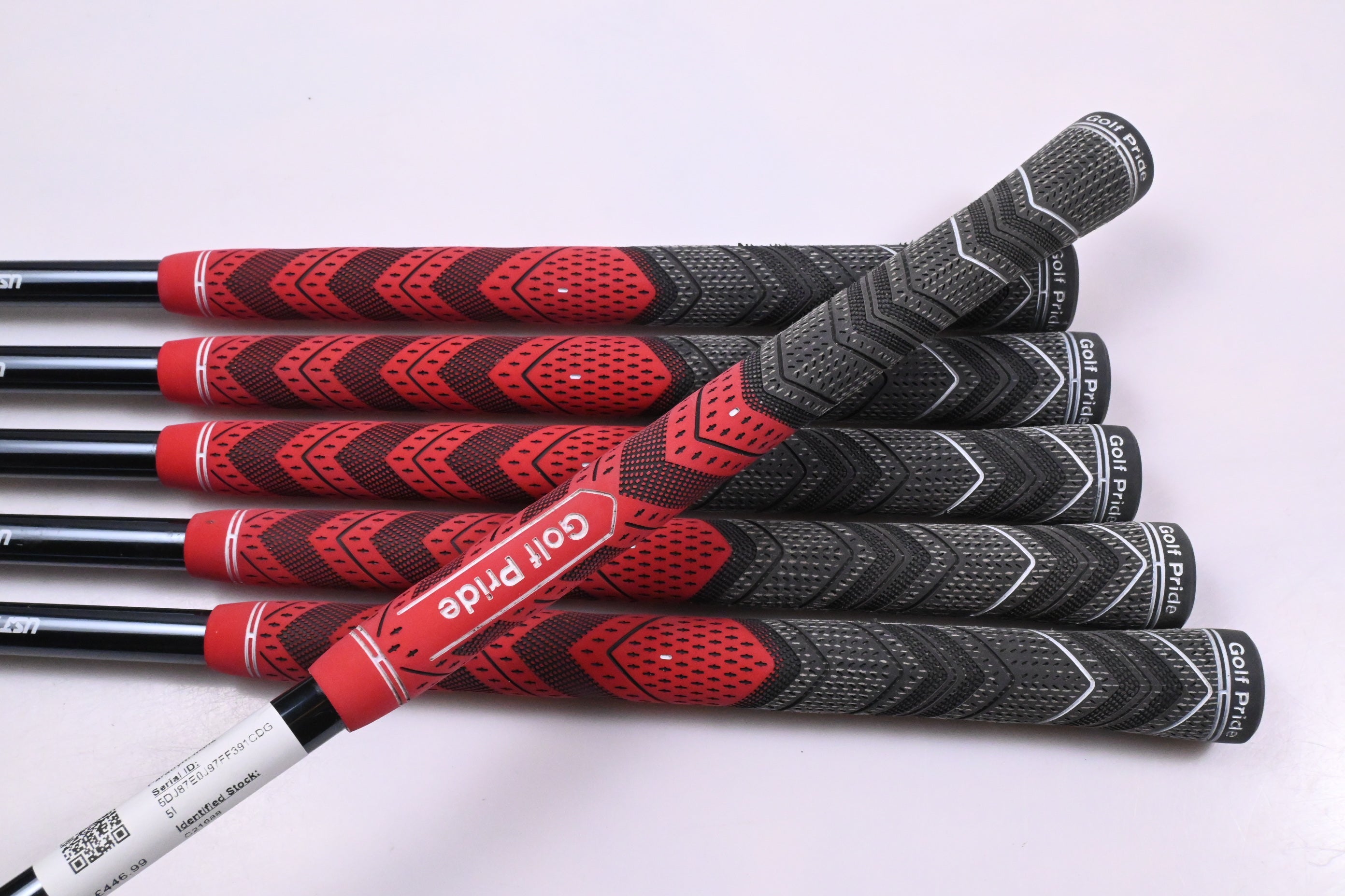 Callaway Paradym Irons / 7-PW+AW+GW / Senior Flex UST Recoil Dart 65 Shafts