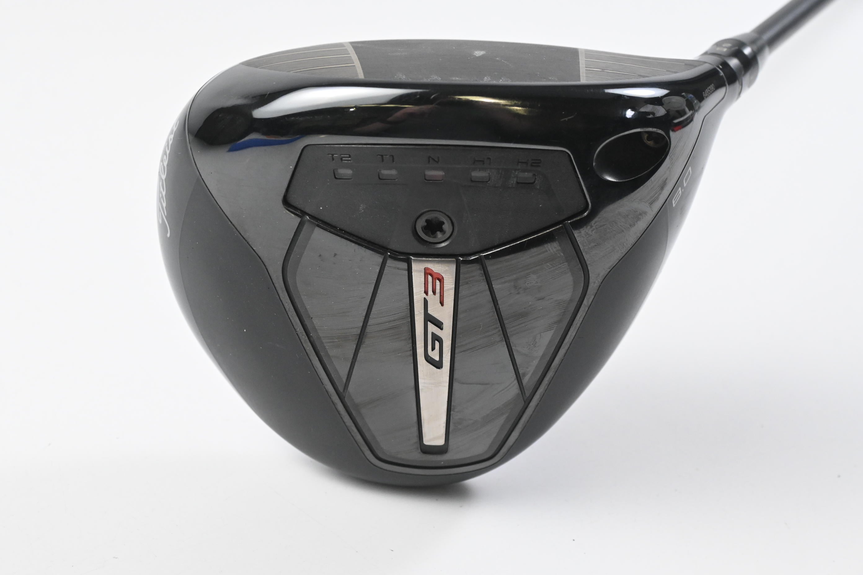 Titleist GT3 Driver / 8 Degree / Stiff Flex Hzrdus Gen 5 Black 60 Shaft