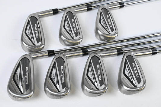 Cobra DS-Adapt Irons / 4-PW / Regular Flex KBS S-Taper Shafts