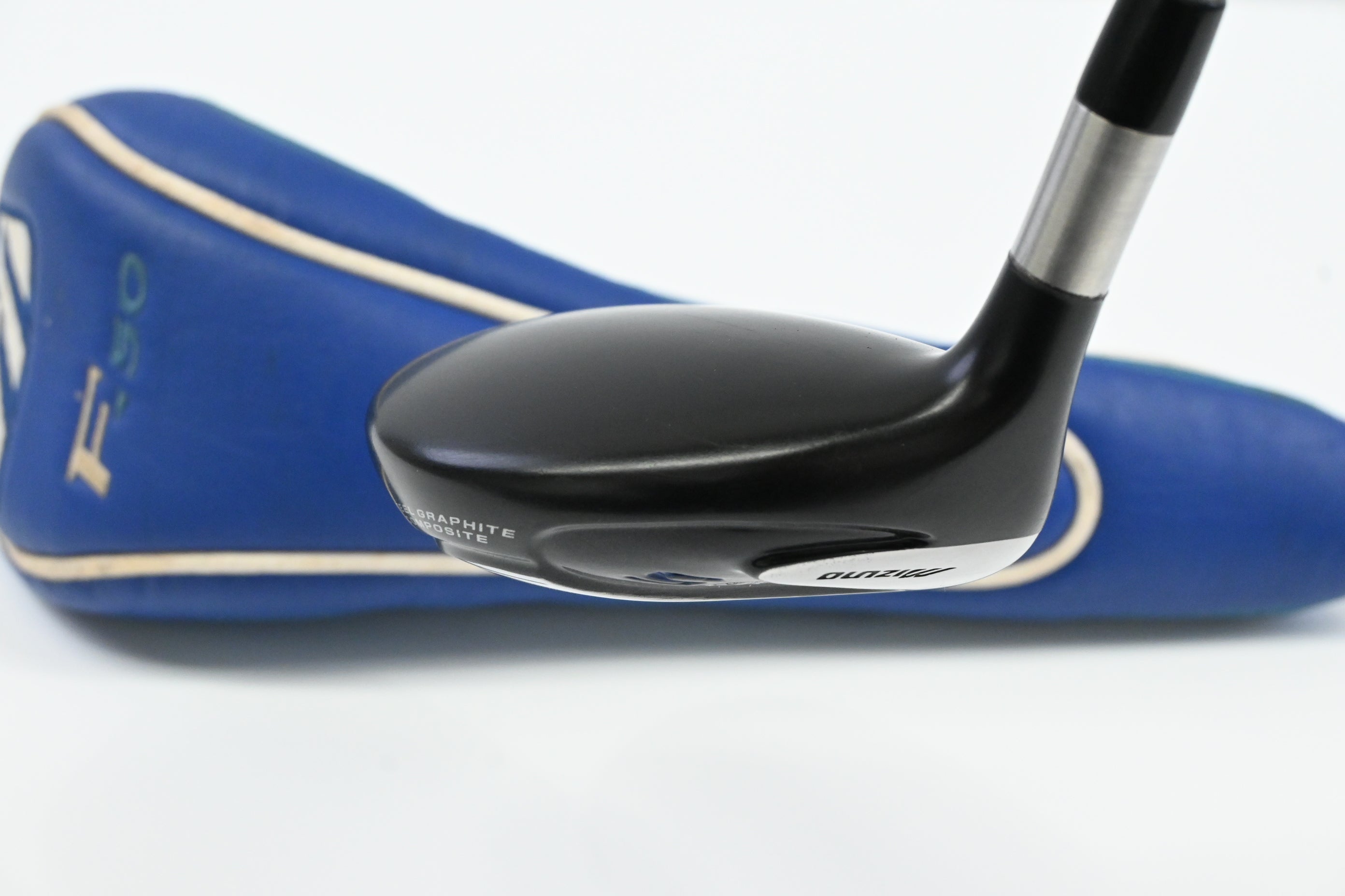 Left Hand Mizuno F-50 #5 Wood / 18 Degree / Stiff Flex Mizuno Exsar FS2 Shaft