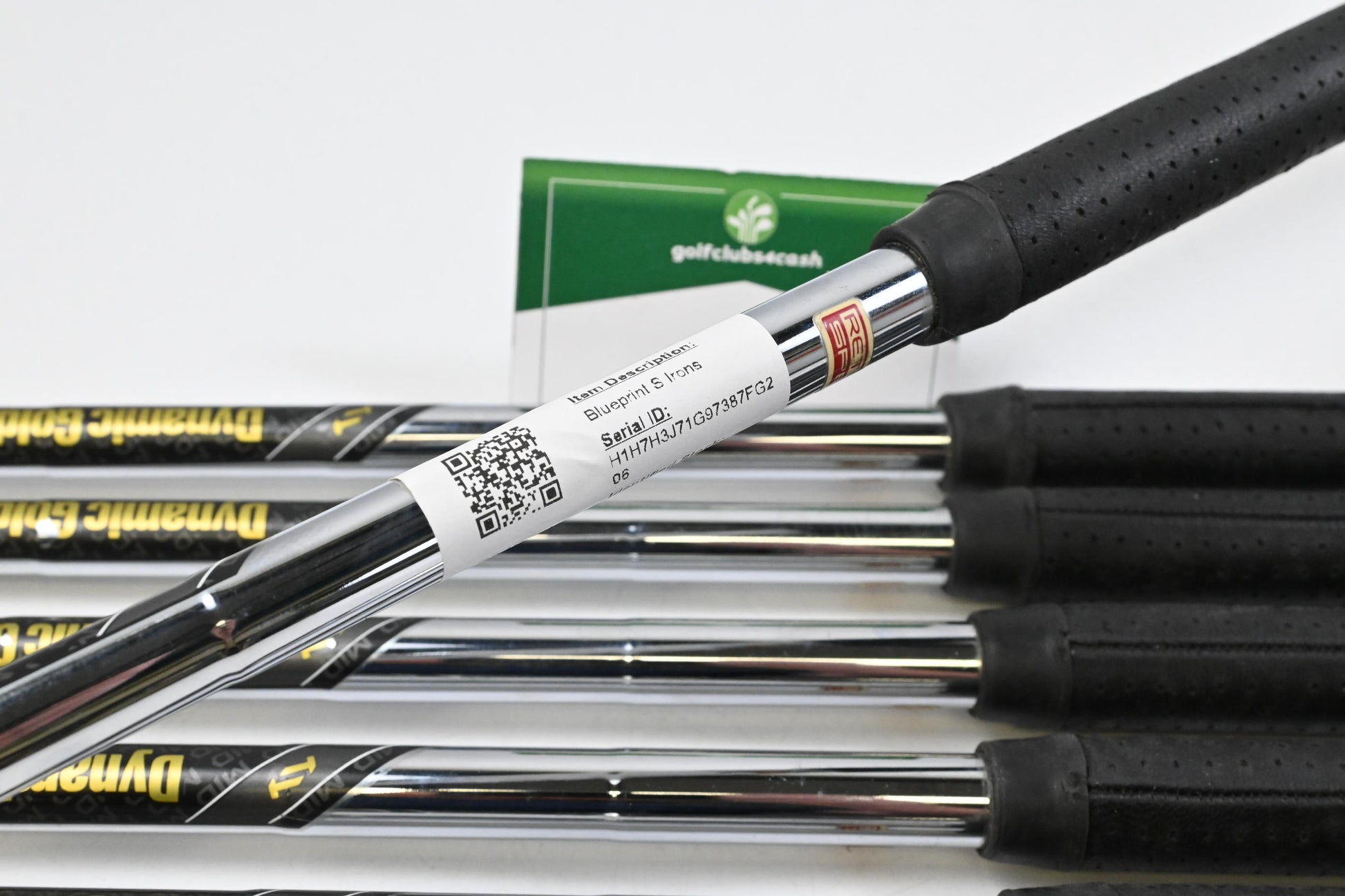 Ping Blueprint S Irons / 4-PW / Red Dot / Stiff Flex Dynamic Gold Mid S300 115