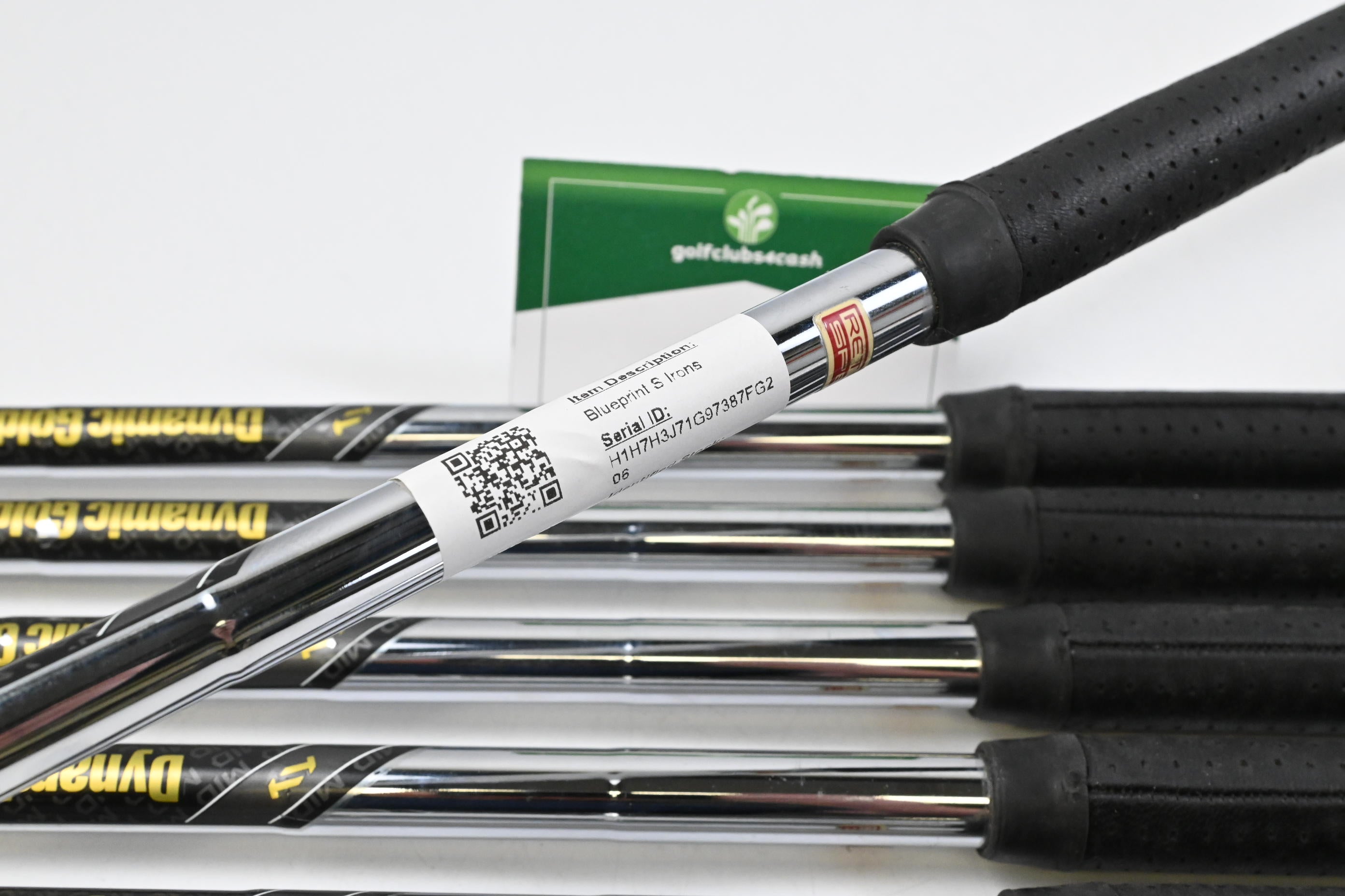 Ping Blueprint S Irons / 4-PW / Red Dot / Stiff Flex Dynamic Gold Mid S300 115