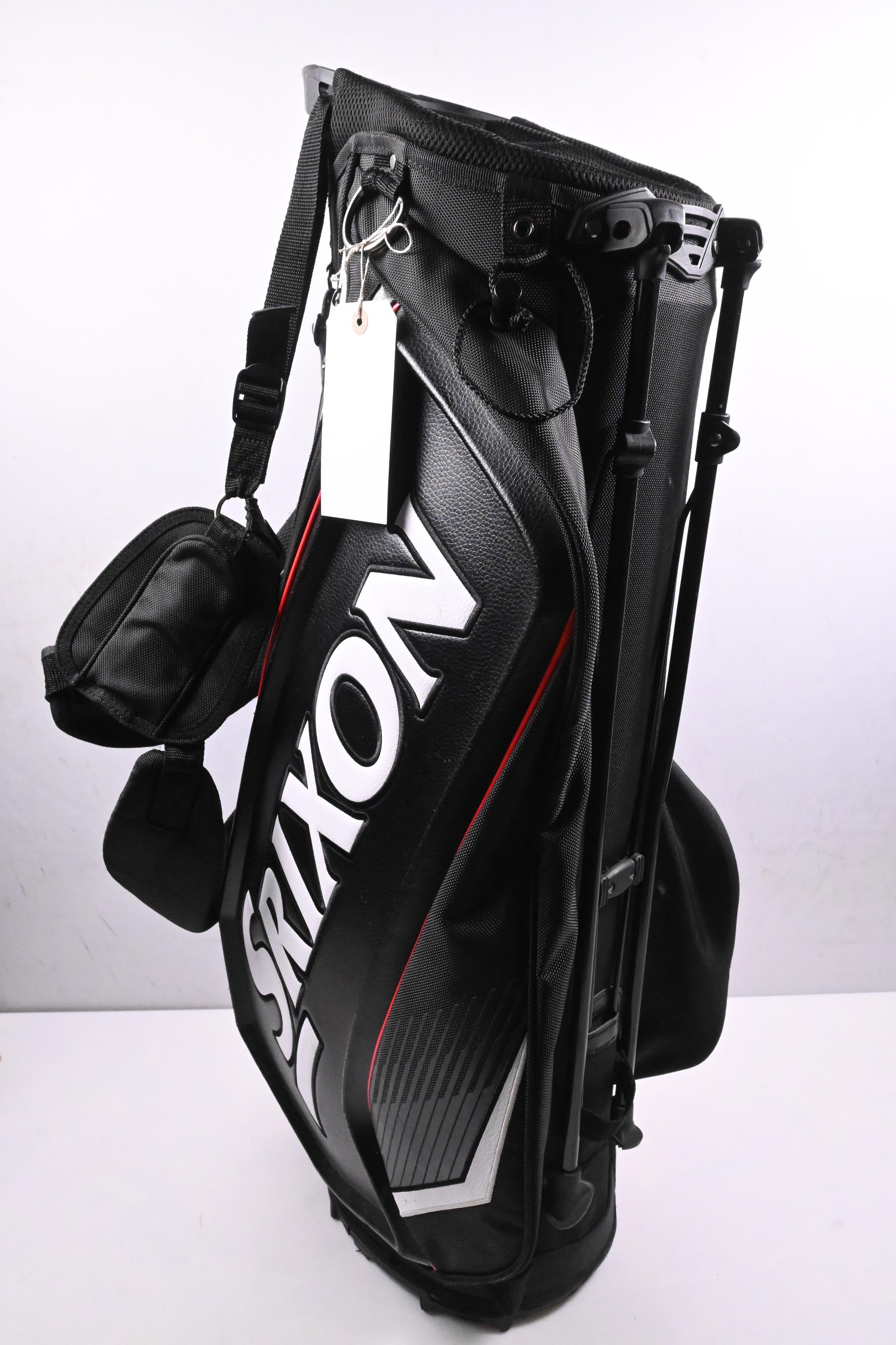 Srixon Tour Stand Bag / 4-Way Divider / Black, White