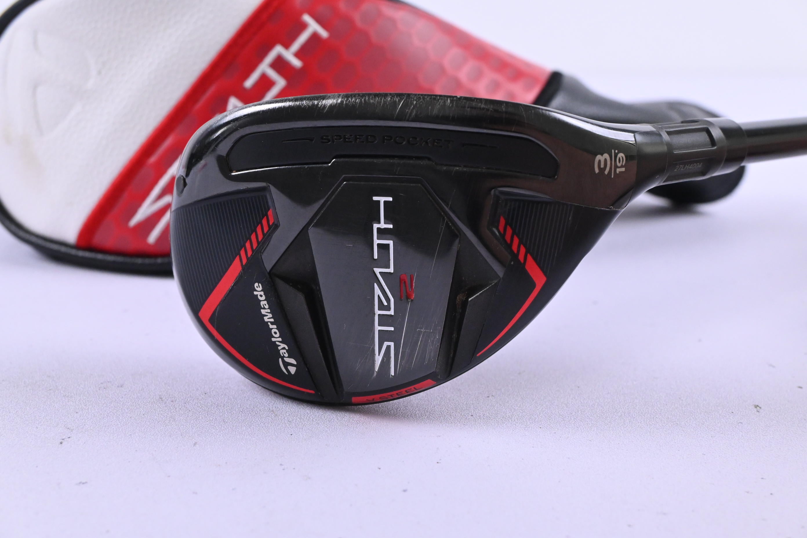 Taylormade Stealth 2 #3 Hybrid / 19 Degree / Stiff Flex Fujikura Ventus TR Red 7