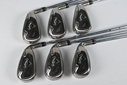 Callaway Fusion Wide Sole Irons / 6-PW+SW / Uniflex N.S.Pro Shafts