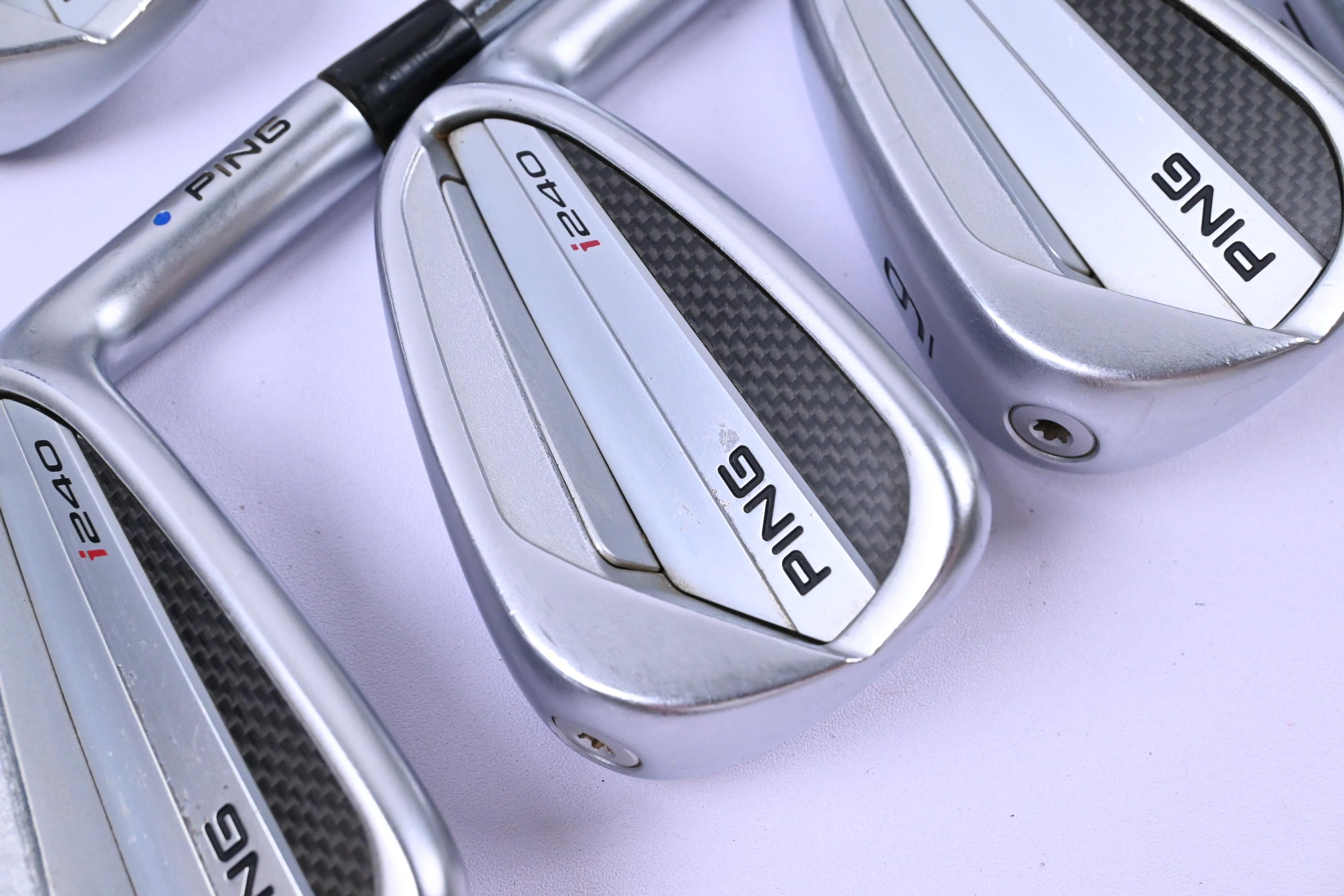 Ping I240 Irons / 4-PW / Blue Dot / X-Flex Dynamic Gold X100 Shafts