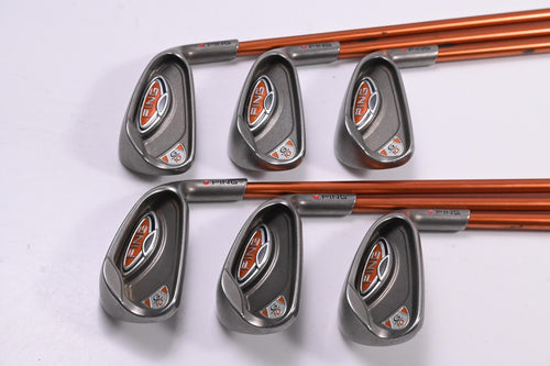 Ping G10 Irons / 4-9i / Red Dot / Regular Flex Ping TFC 129 I Shafts