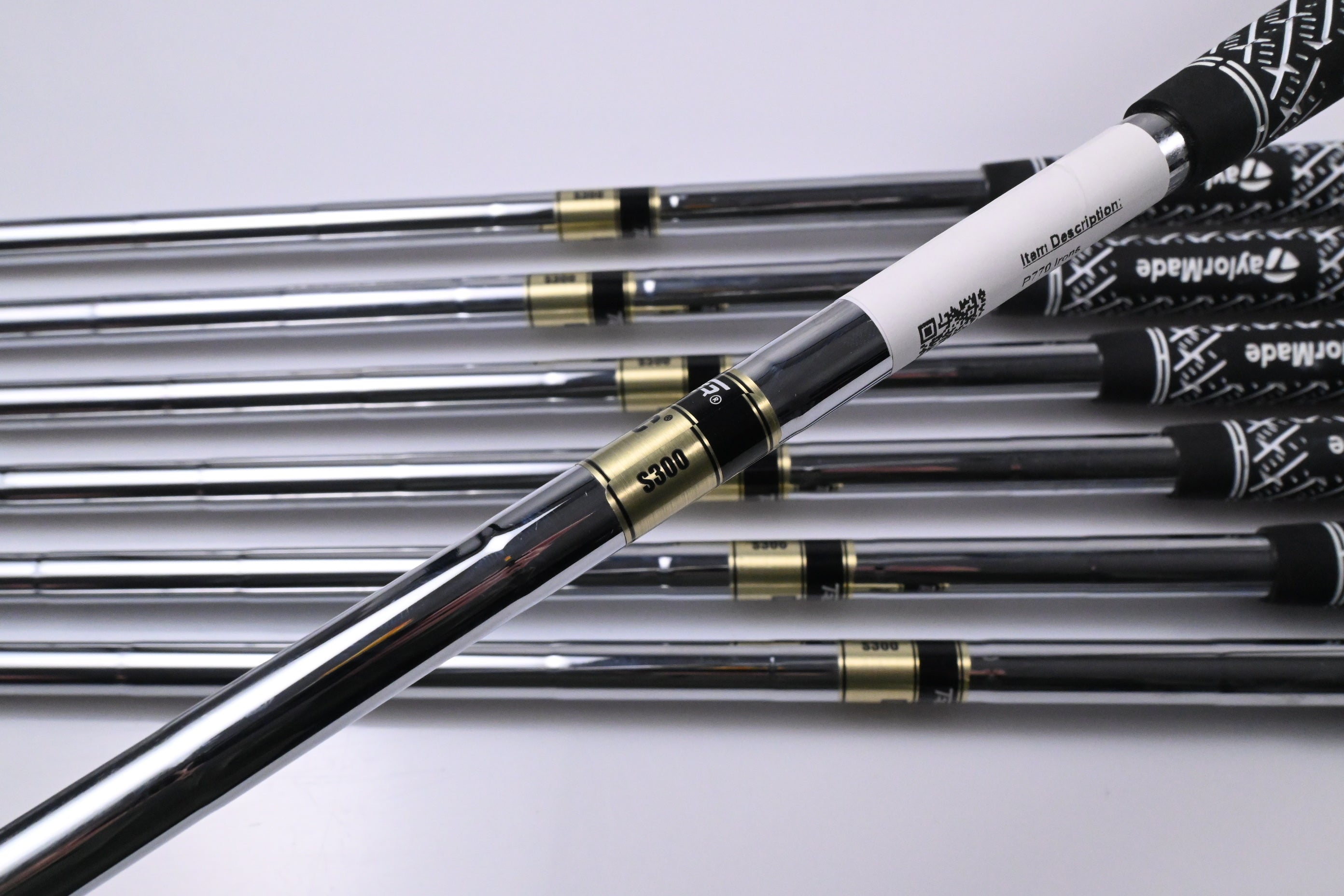 Taylormade P770 2024 Irons / 5-PW+AW / Stiff Flex Dynamic Gold S300 Shafts