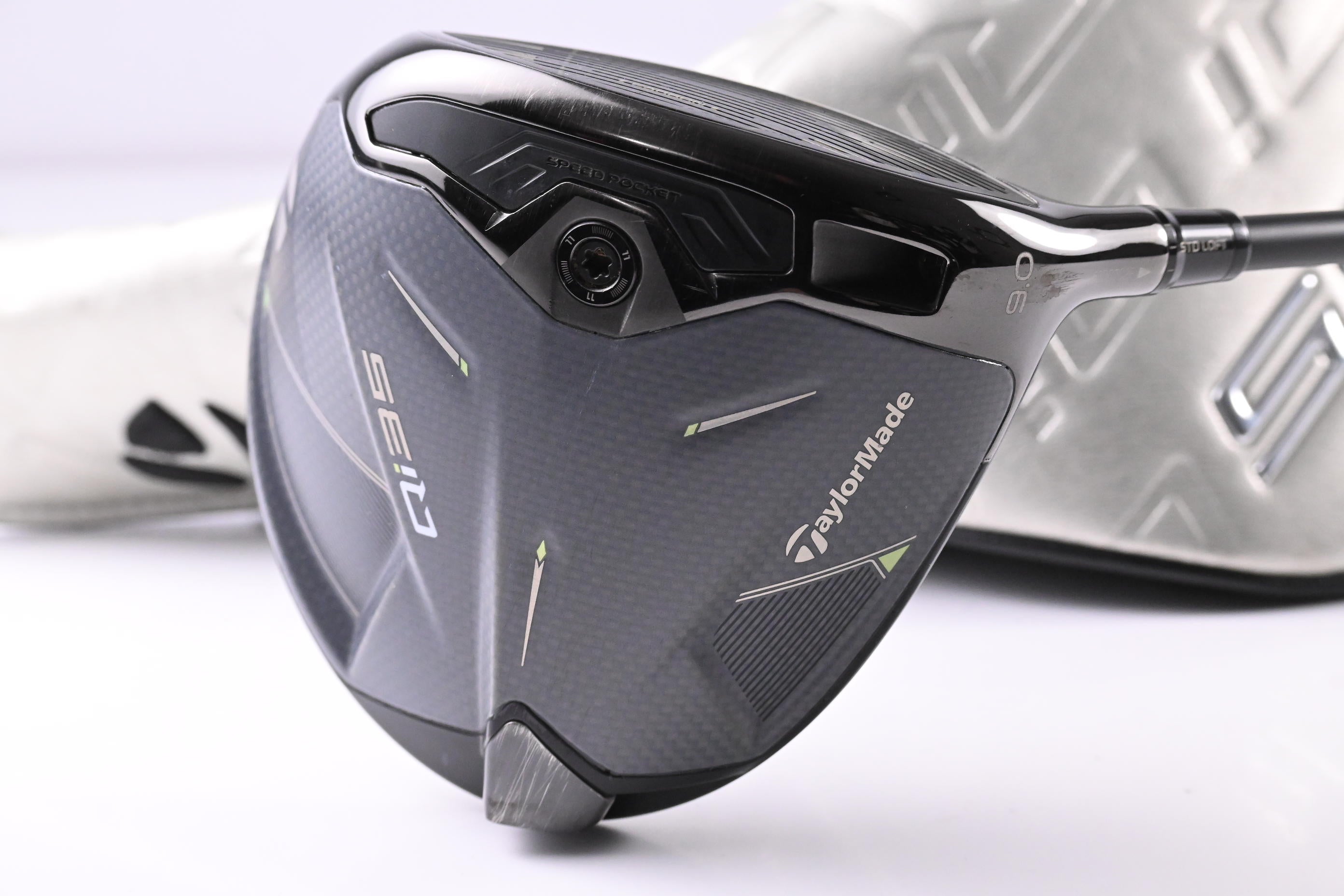 Taylormade Qi35 Driver / 9 Degree / Stiff Flex Kai'li Dark Waves CB Blue 60