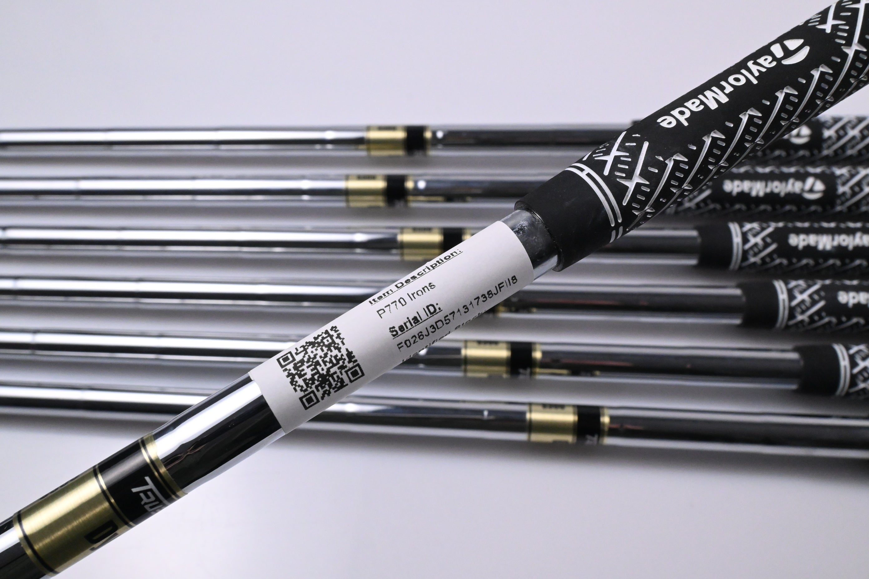 Taylormade P770 2024 Irons / 5-PW+AW / Stiff Flex Dynamic Gold S300 Shafts