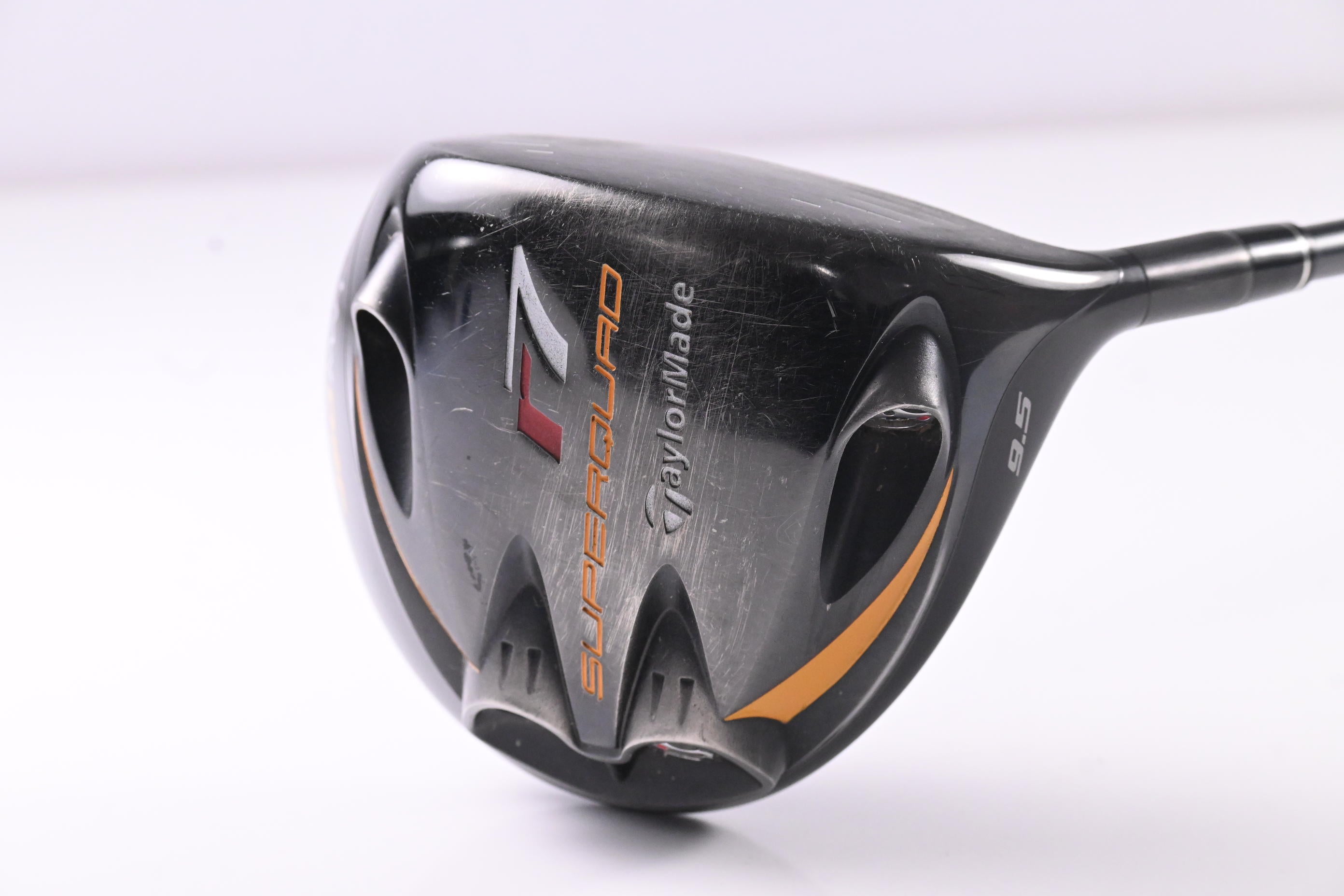 Taylormade R7 Superquad Driver / 9.5 Degree / Stiff Flex Fujikura REAX 65 Shaft