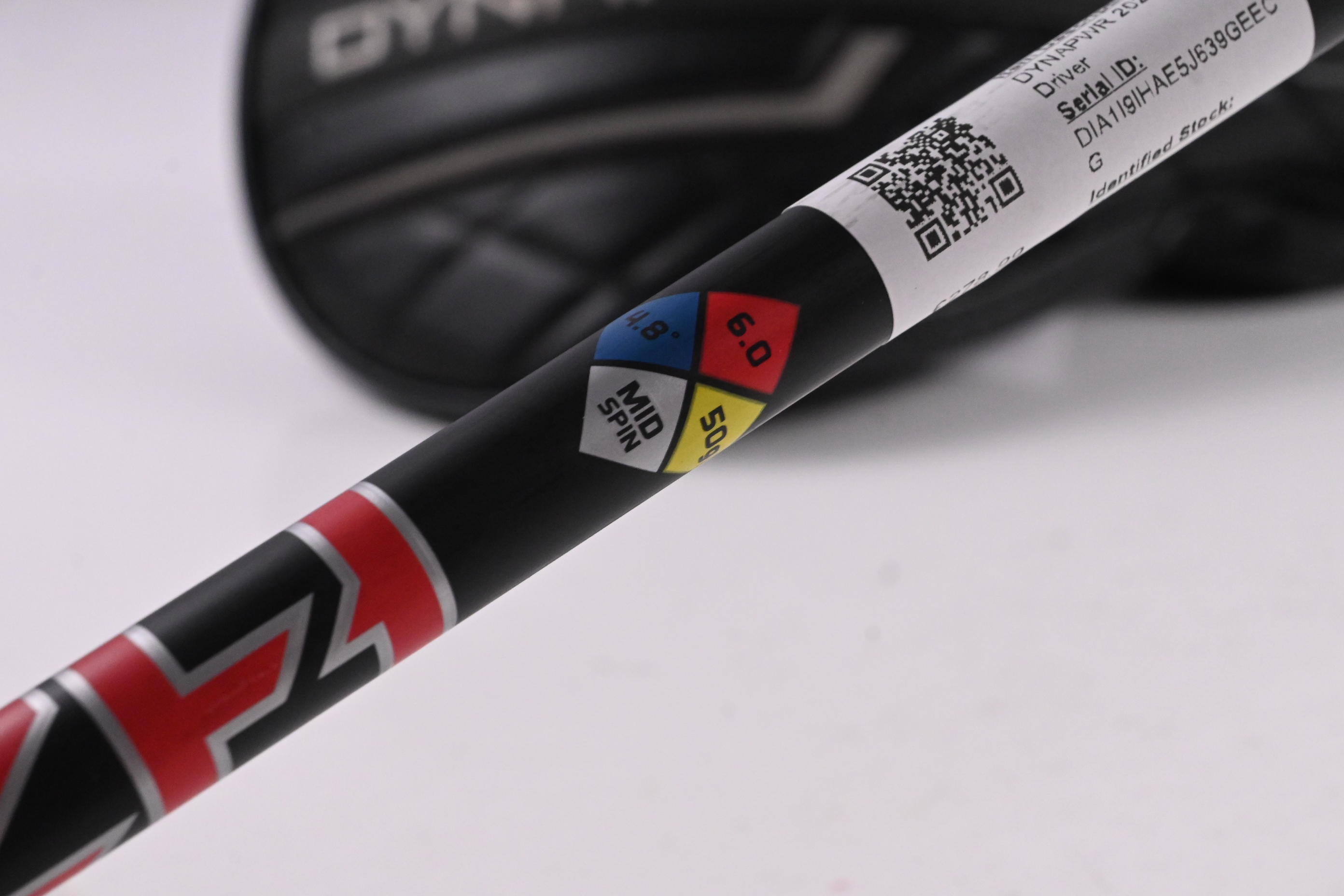 Wilson DYNAPWR 2025 Carbon Driver / 9 Degree / Stiff Flex Hzrdus Gen4 CB Red 50