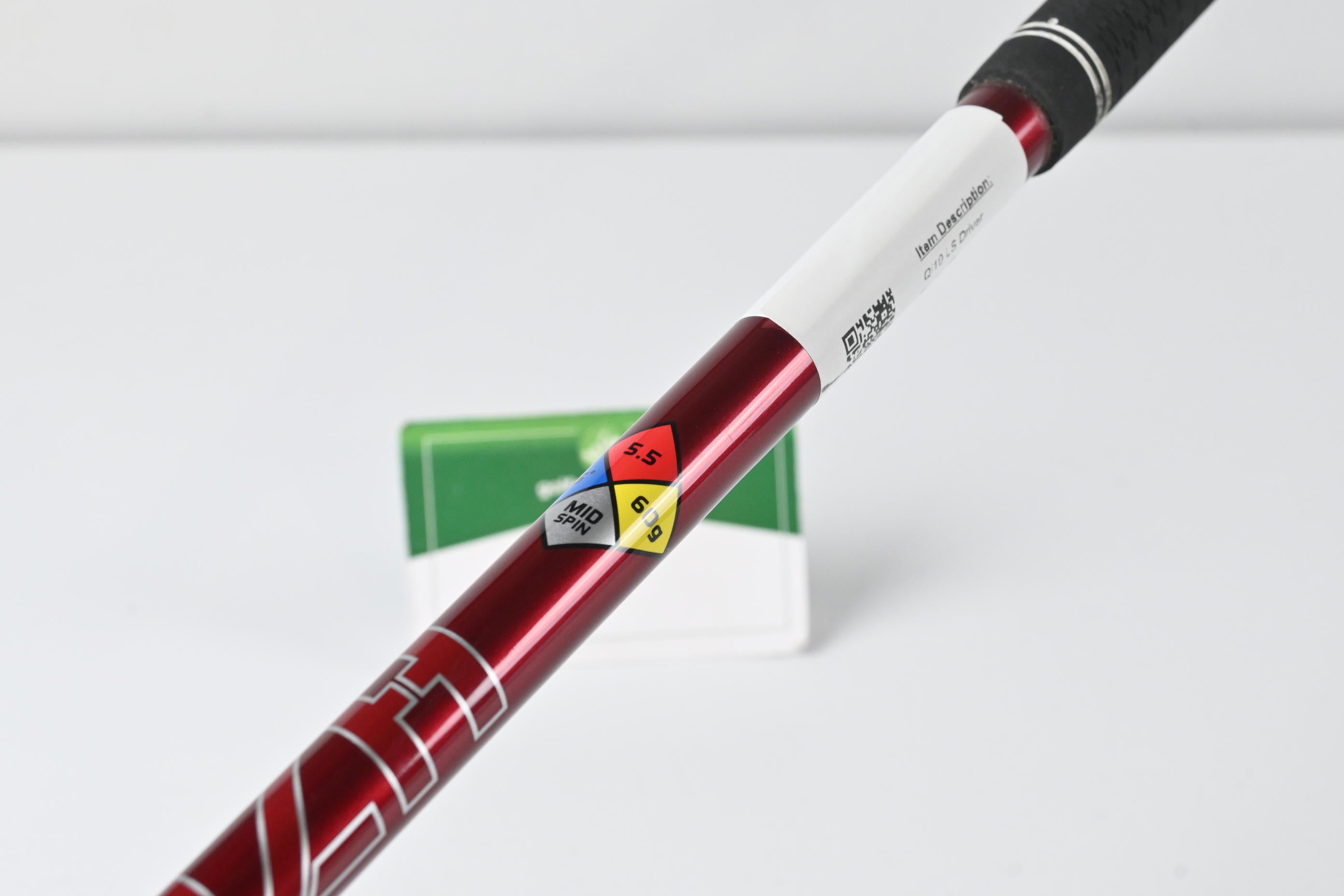 Taylormade Qi10 LS Driver / 9 Degree / Regular Flex HZRDUS Smoke Red RDX Shaft
