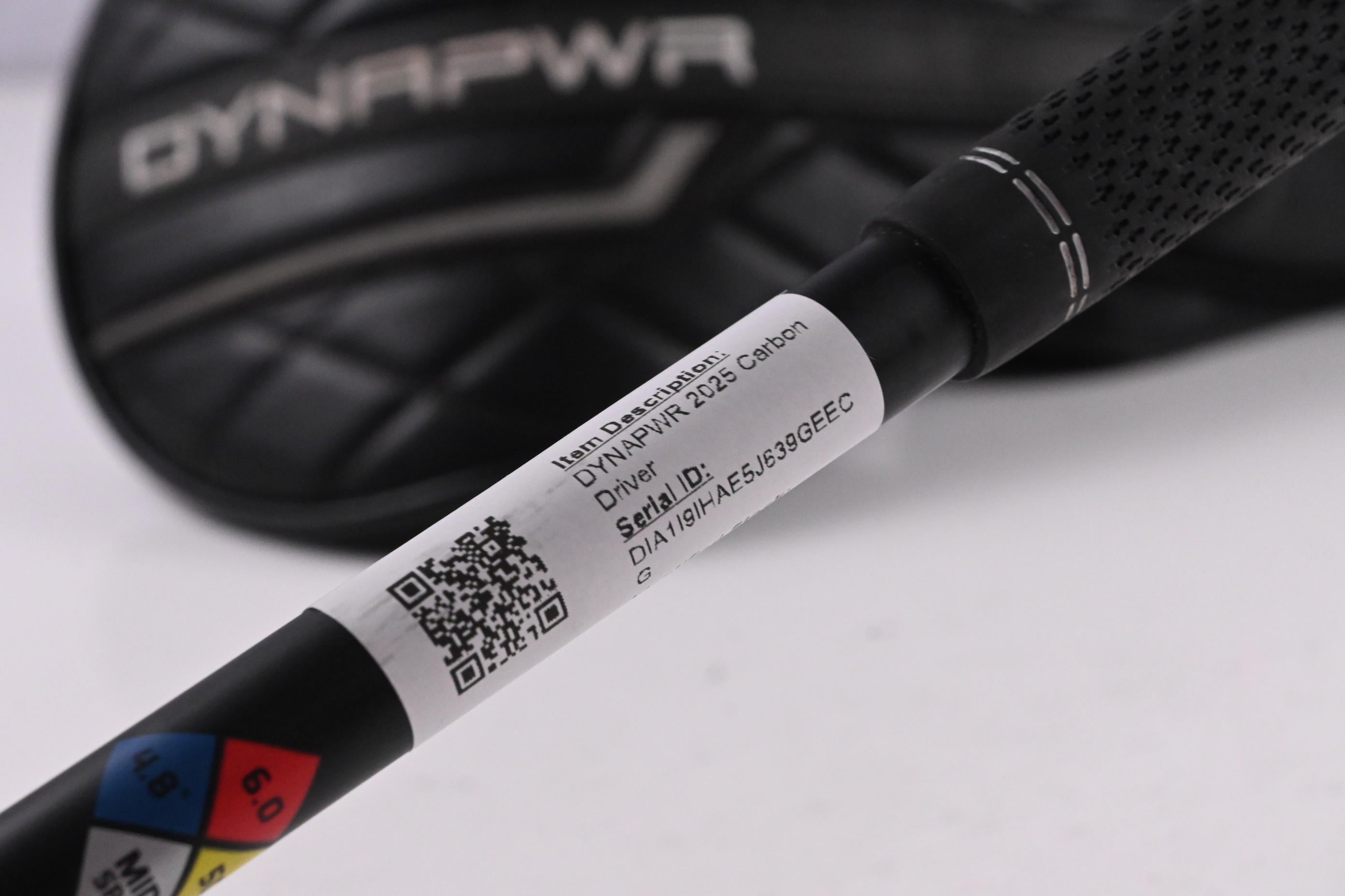 Wilson DYNAPWR 2025 Carbon Driver / 9 Degree / Stiff Flex Hzrdus Gen4 CB Red 50