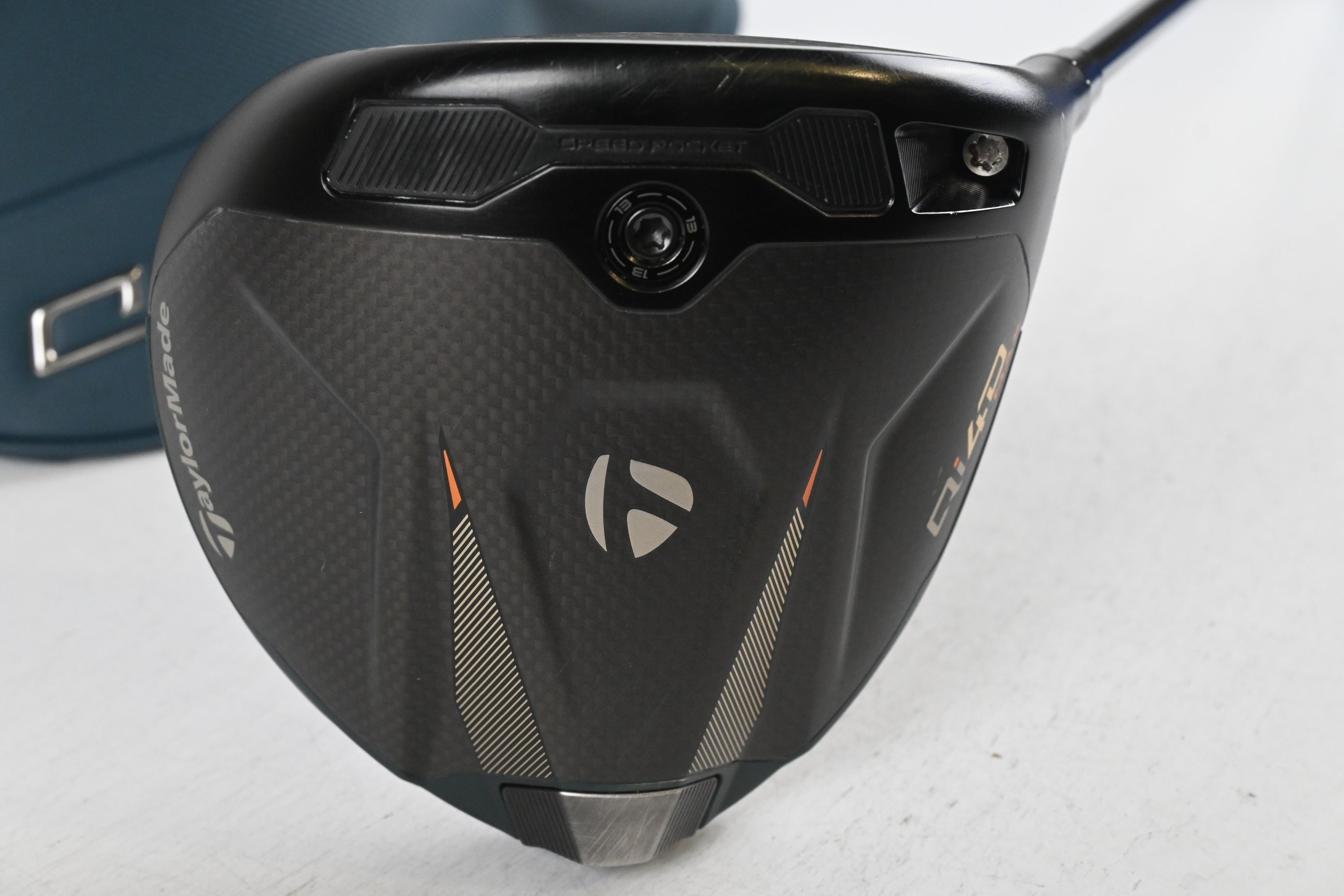 Taylormade Qi4D Max Driver / 10.5 Degree / Stiff Flex HZRDUS Smoke Black 60