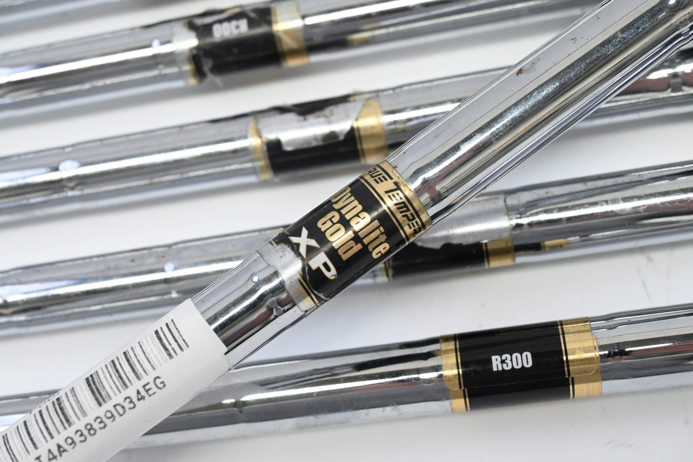 Mizuno MP-59 Irons / 4-PW / Regular Flex Dynalite Gold XP R300 Shafts