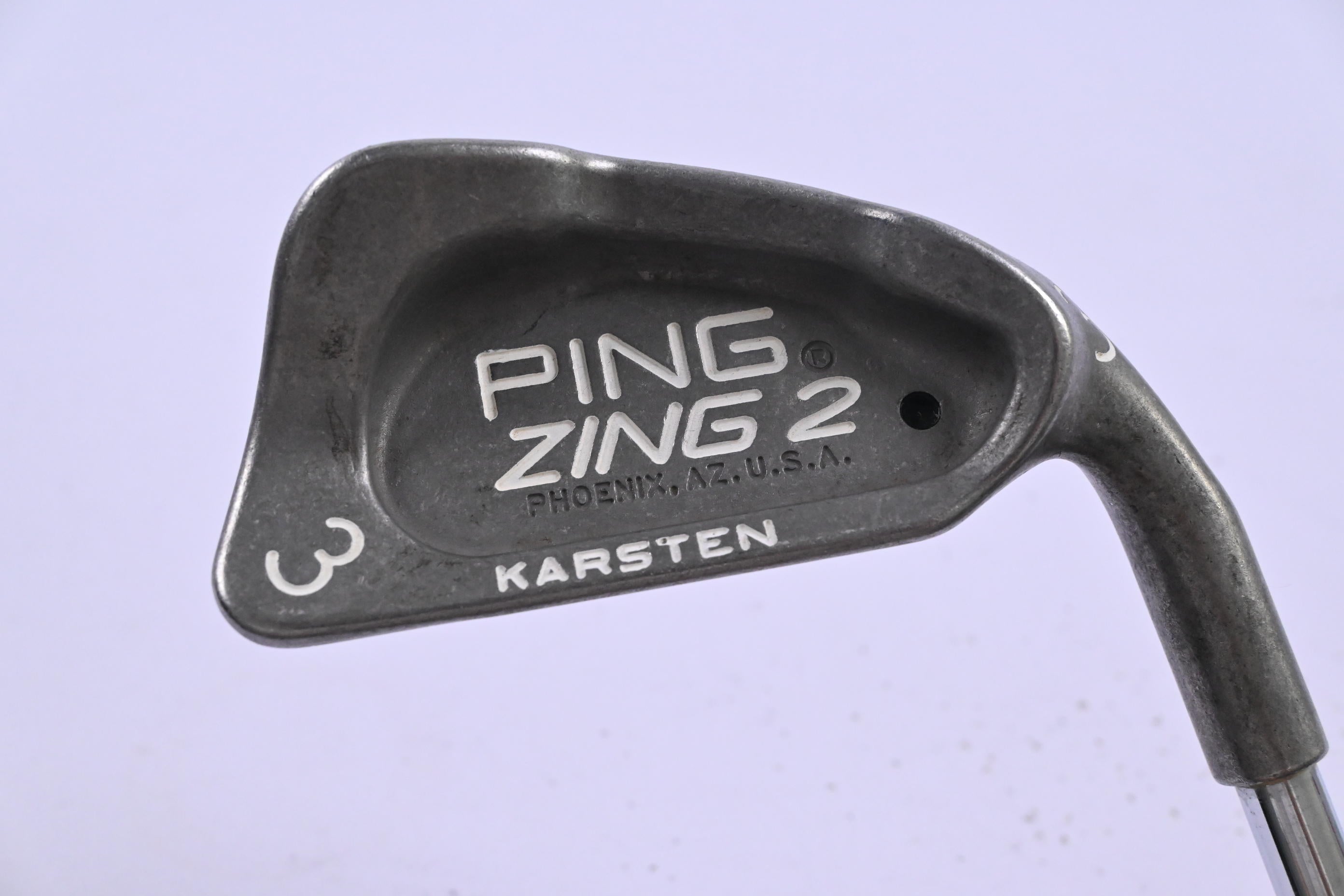 Ping Zing 2 #3 Iron / 20.5 Degree / Black Dot / Stiff Flex Ping JZ Shaft