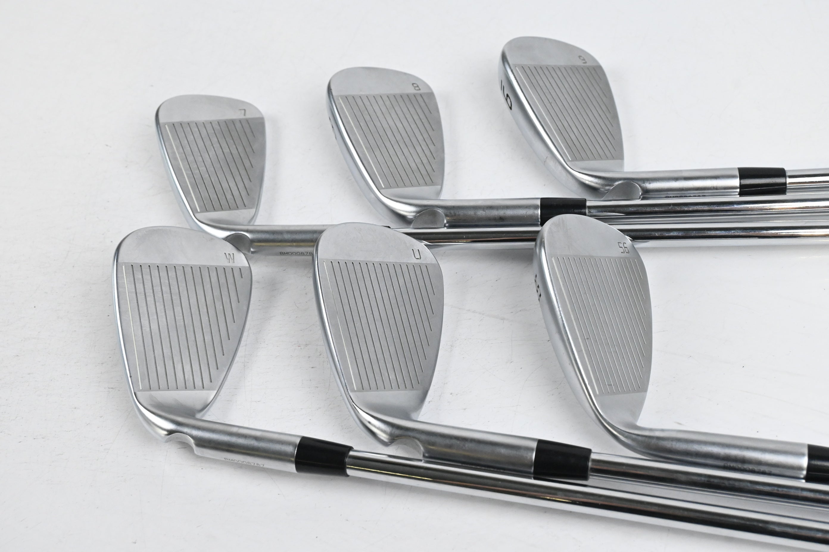 Ping G440 Irons / 7-PW+GW+SW / Blue Dot / Regular Flex Ping AWT 3.0 Shafts