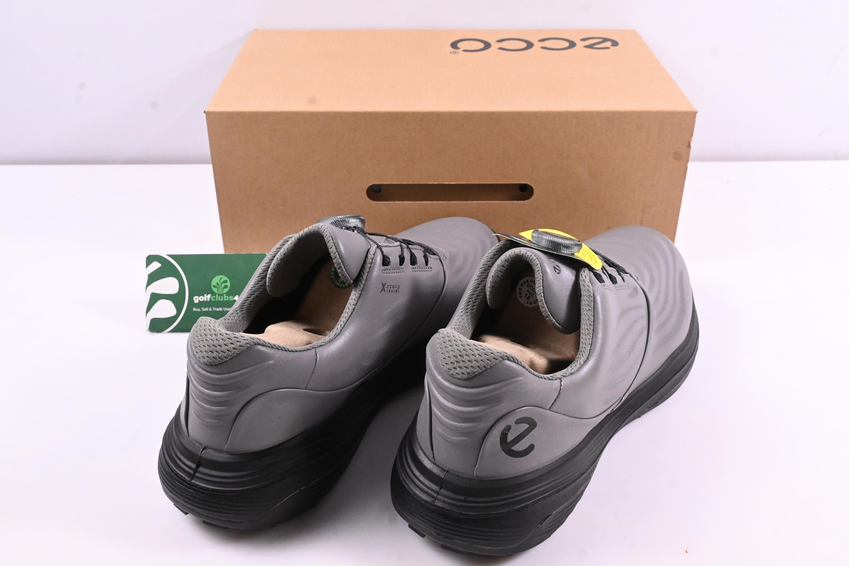ECCO M Golf LT1 BOA Golf Shoes / Size UK 8-8.5 / Steel