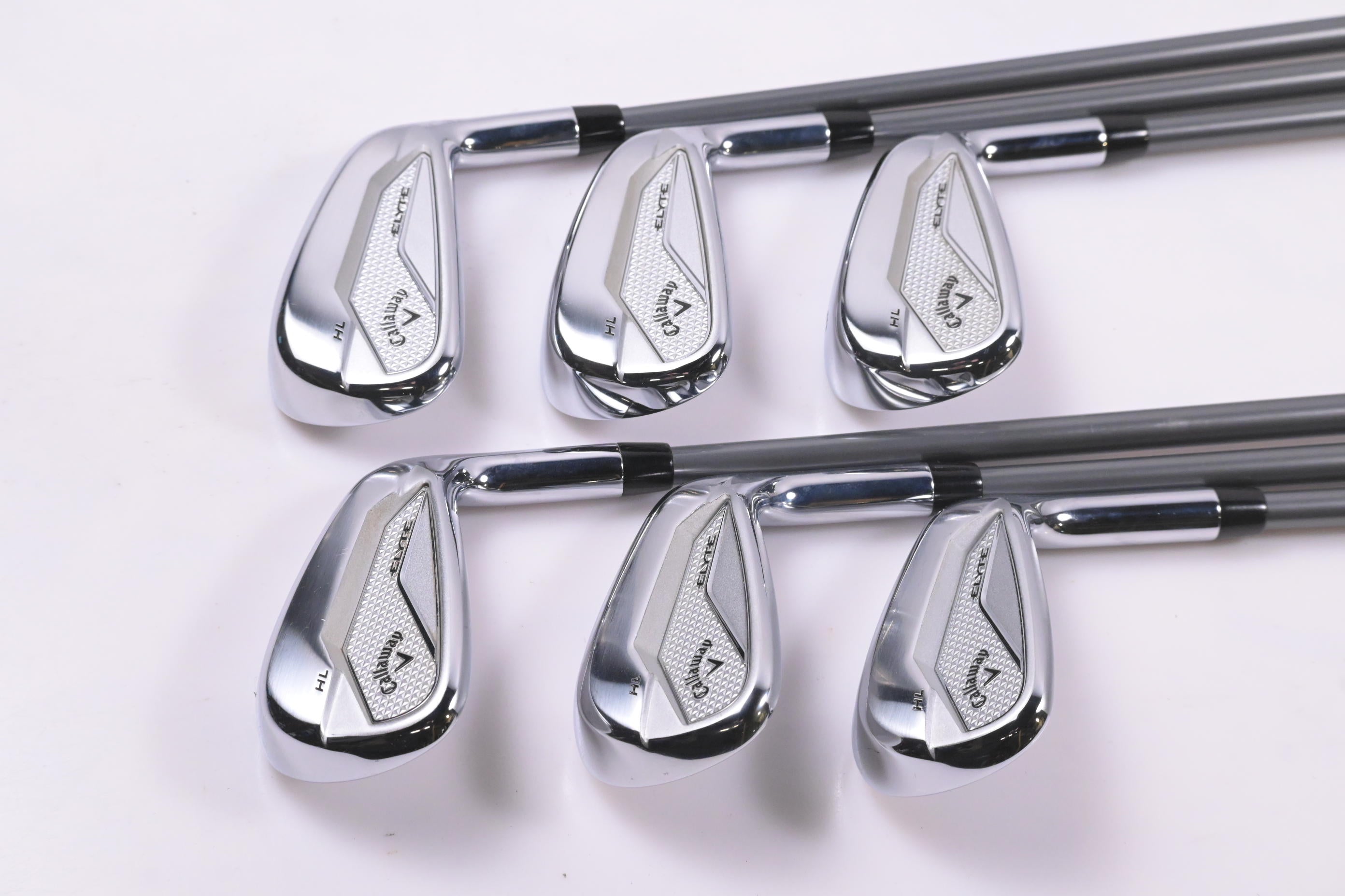 Callaway Elyte HL Irons / 6-PW+GW / Regular Flex Denali Charcoal 65 Shafts