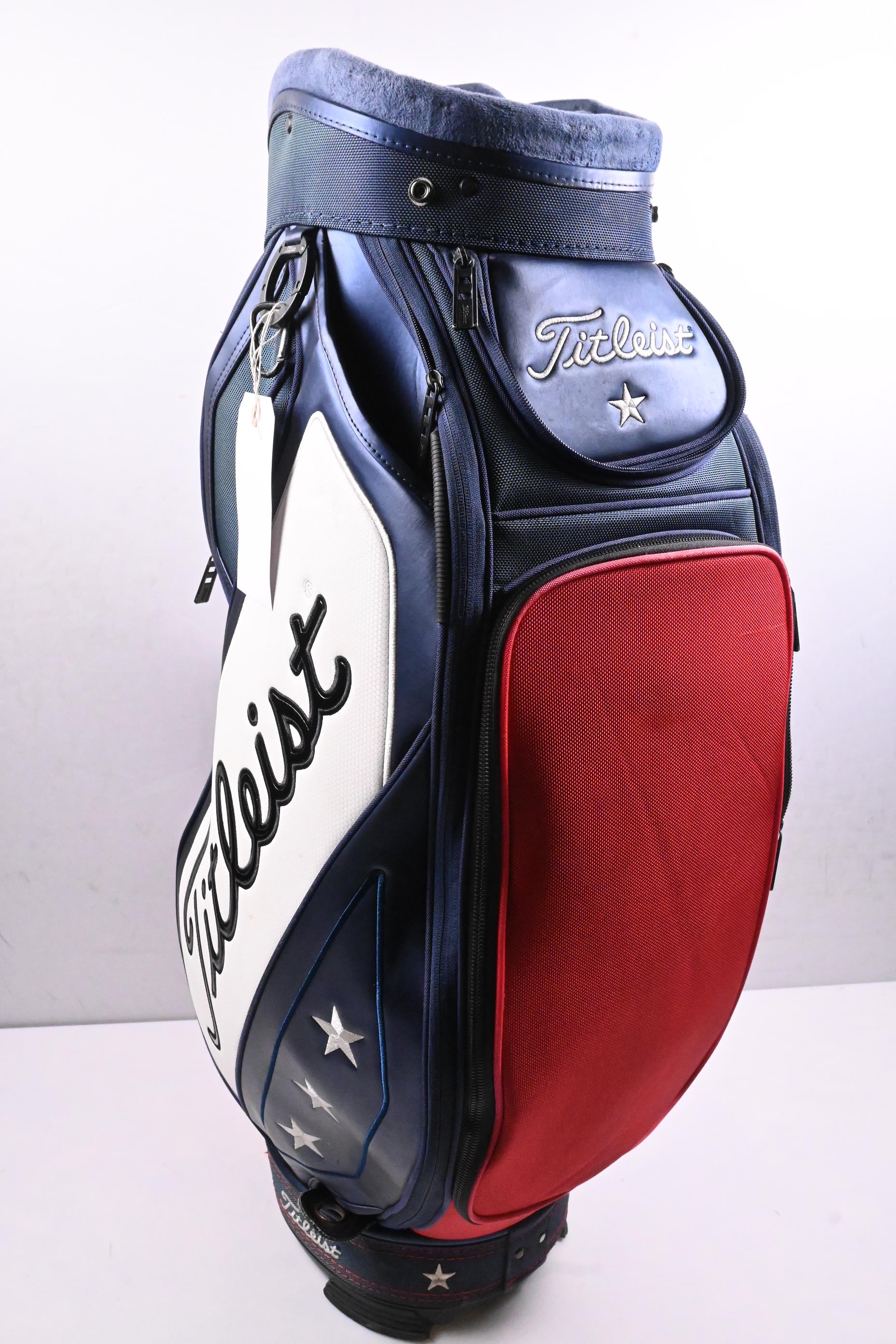 Titleist US Open Staff Tour Bag / 6-Way Divider / Blue, White, Red
