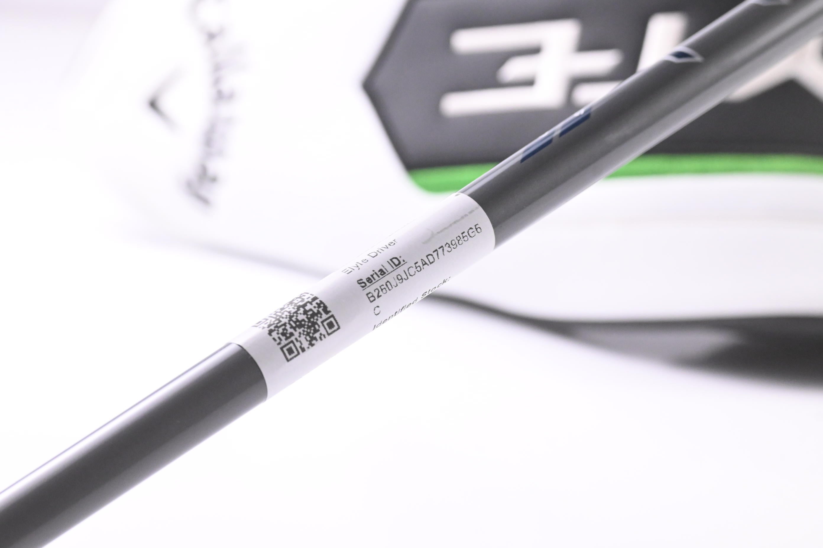 Callaway Elyte Driver / 9 Degree / Stiff Flex Project X Denali Charcoal 60 Shaft
