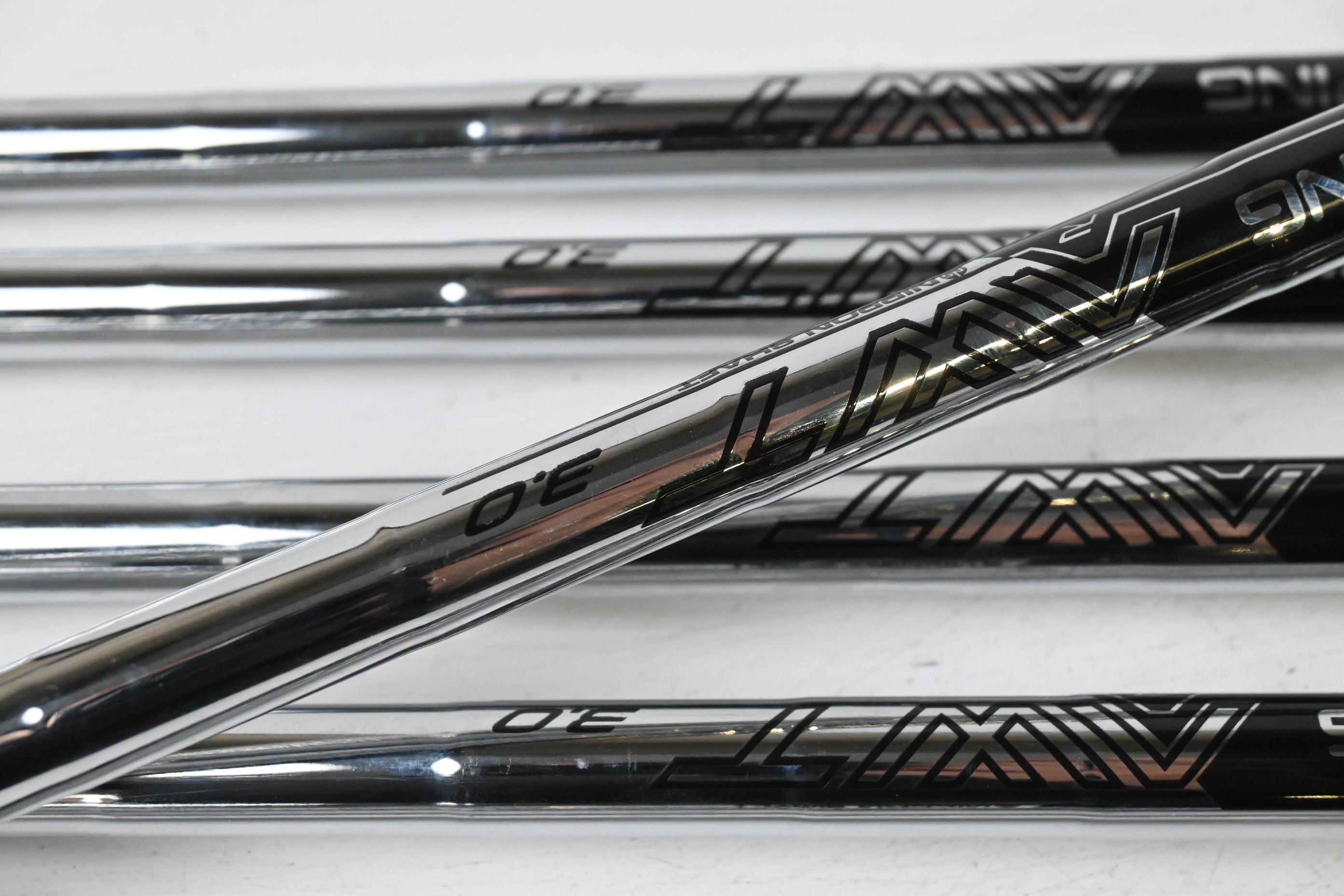 Ping G440 Irons / 7-PW+GW+SW / Blue Dot / Regular Flex Ping AWT 3.0 Shafts