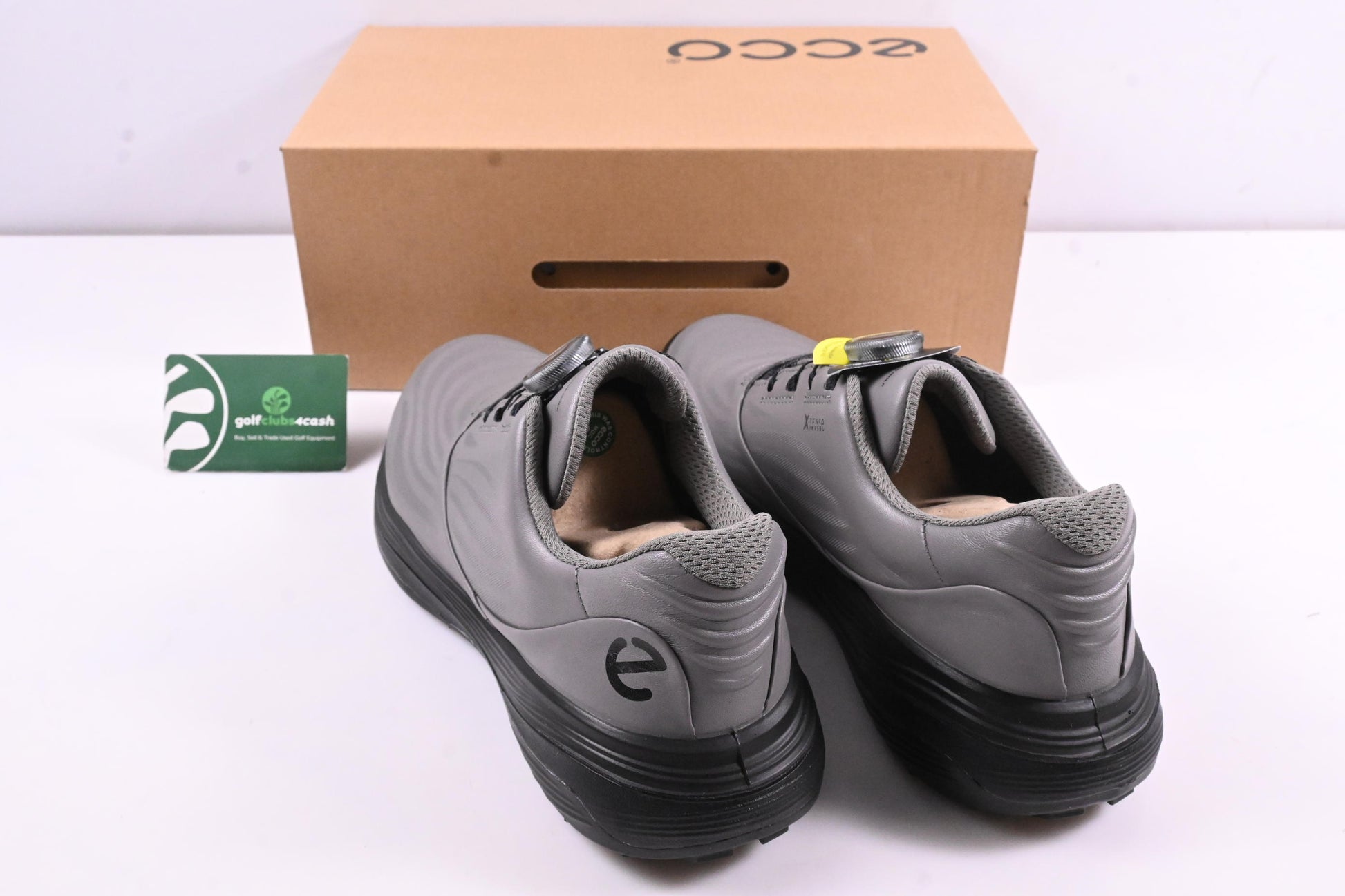ECCO M Golf LT1 BOA Golf Shoes / Size UK 8-8.5 / Steel