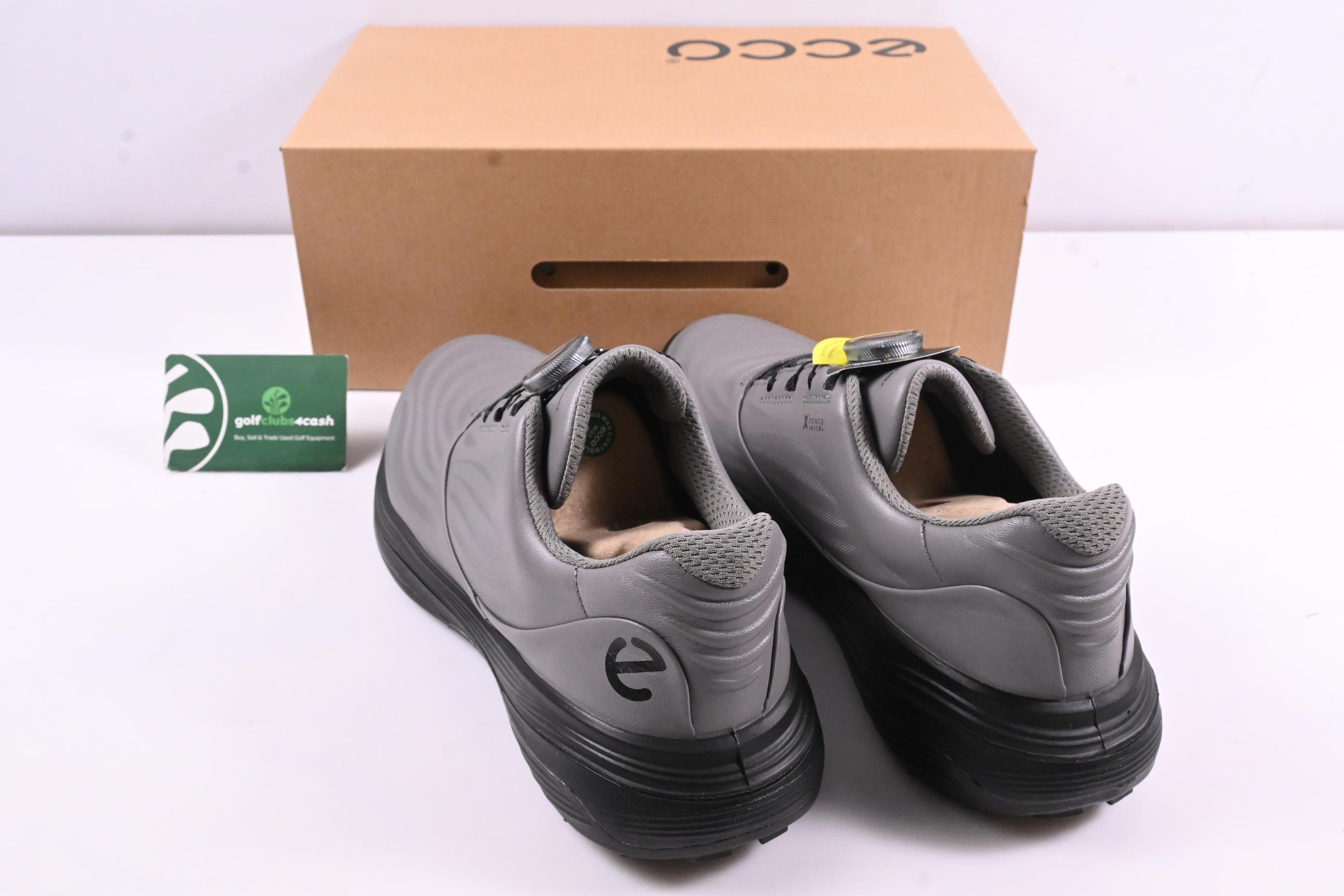 ECCO M Golf LT1 BOA Golf Shoes / Size UK 8-8.5 / Steel