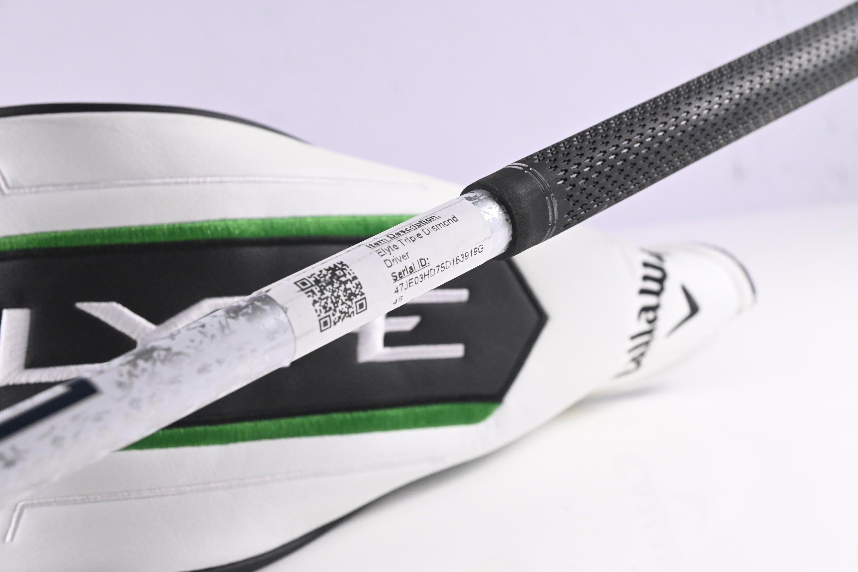 Callaway Elyte Triple Diamond Driver / 9 Degree / Regular Flex Denali Charcoal