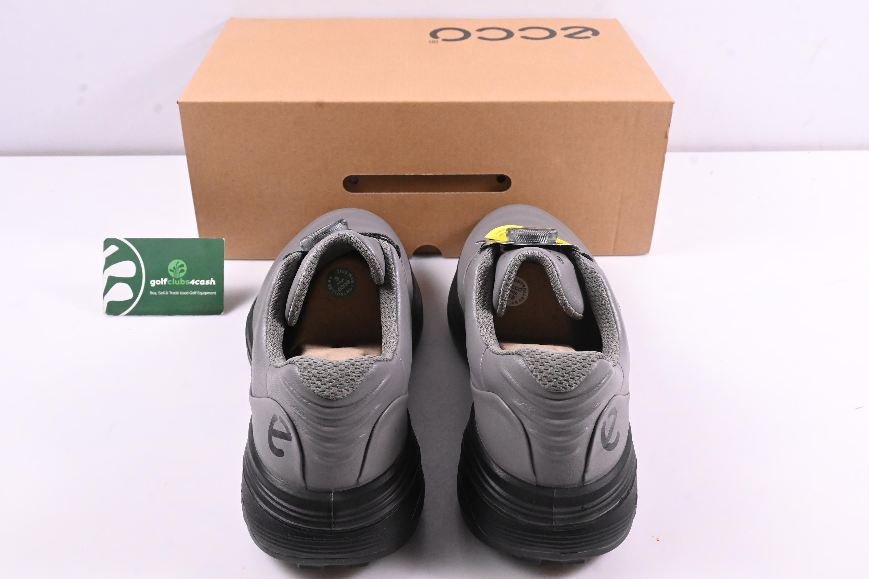 ECCO M Golf LT1 BOA Golf Shoes / Size UK 8-8.5 / Steel